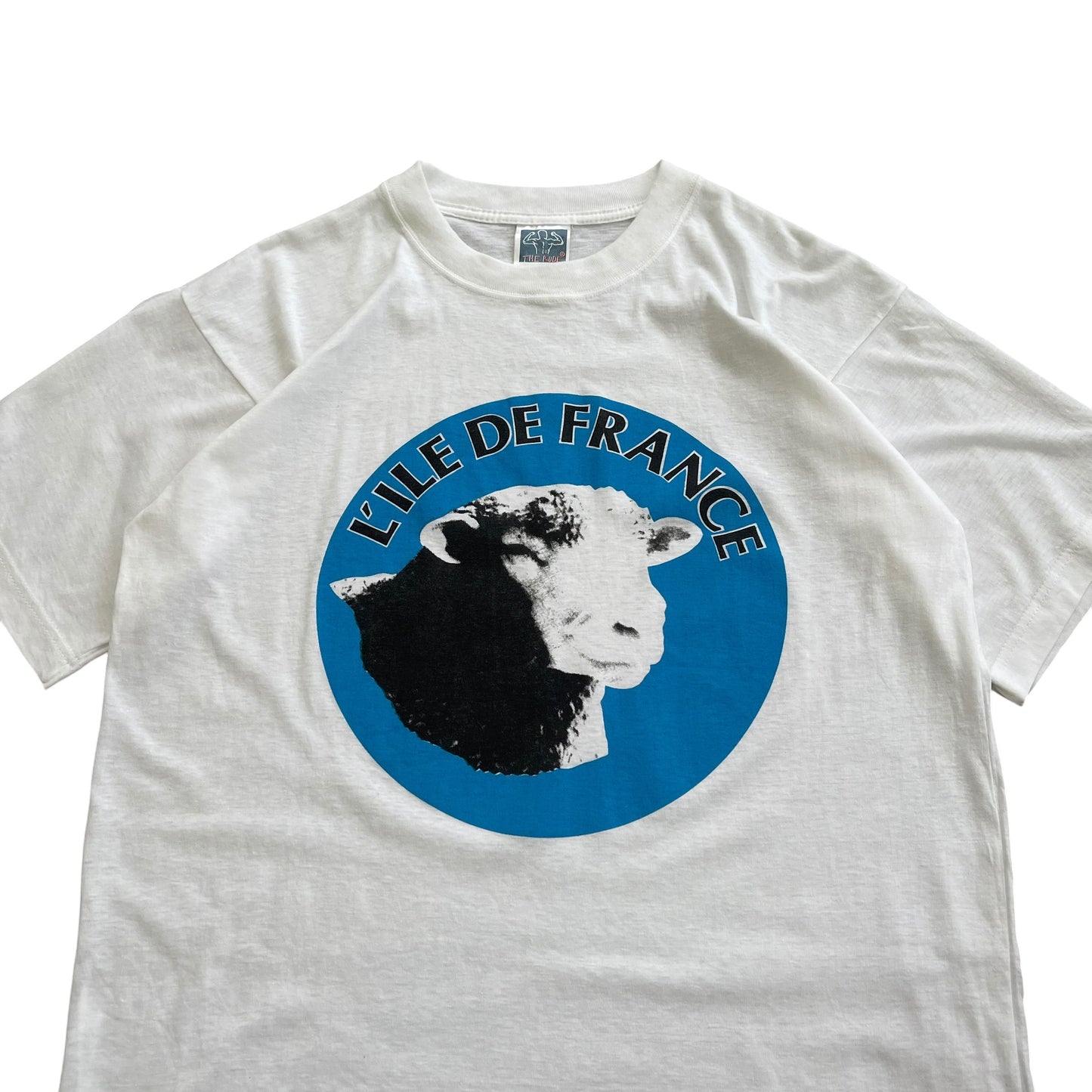 1990's L'Ile De France Sheep T-shirt - XL