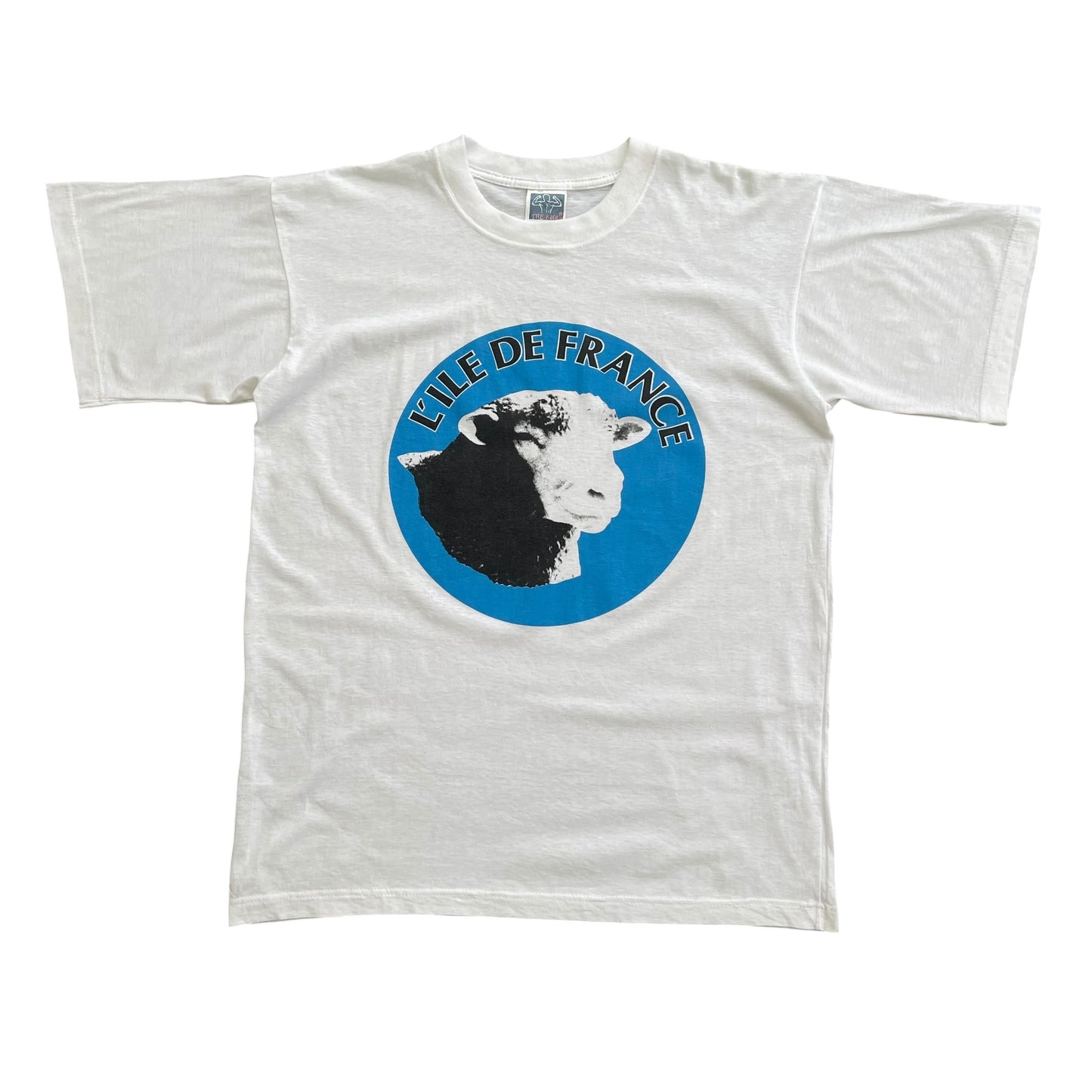 1990's L'Ile De France Sheep T-shirt - XL