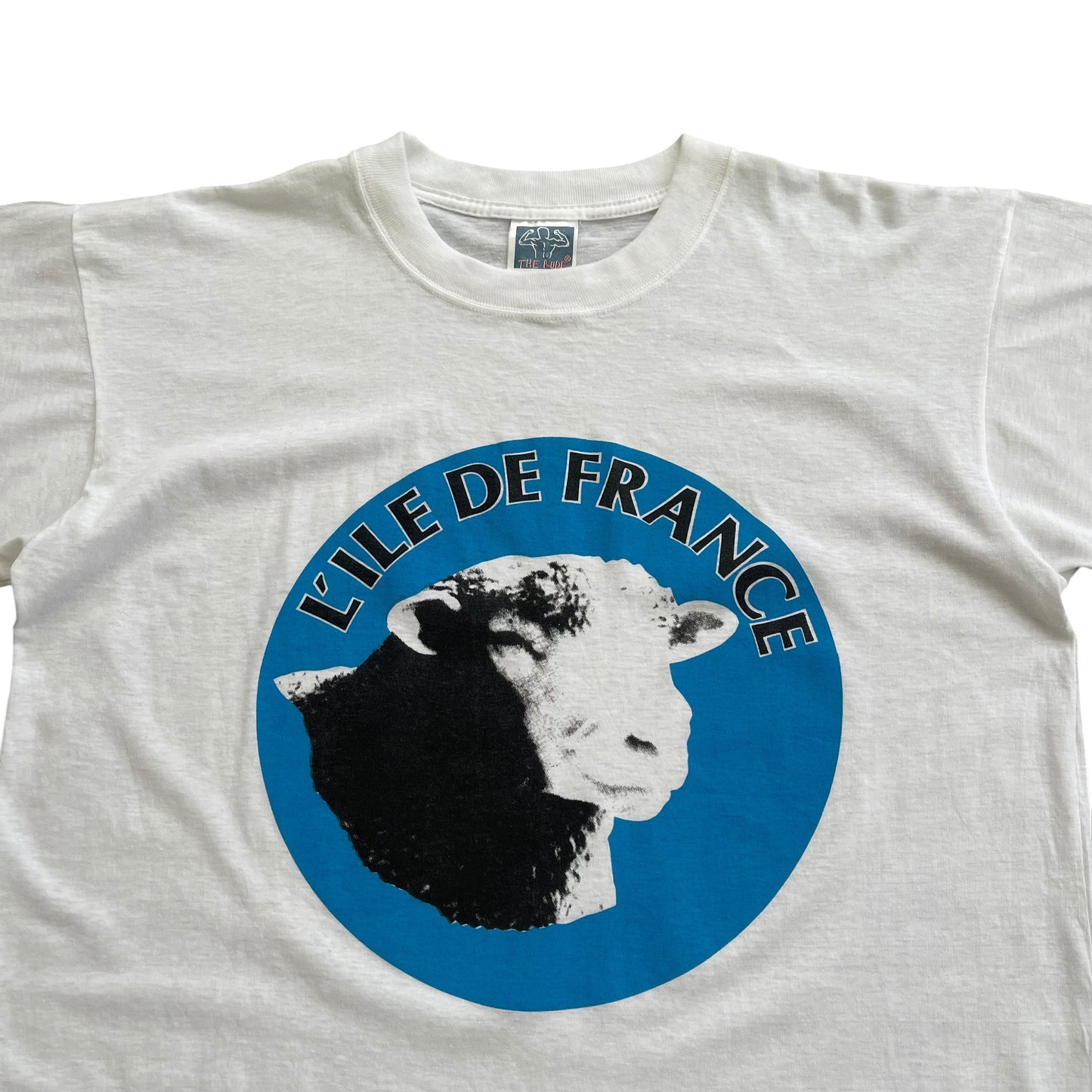 1990's L'Ile De France Sheep T-shirt - XL