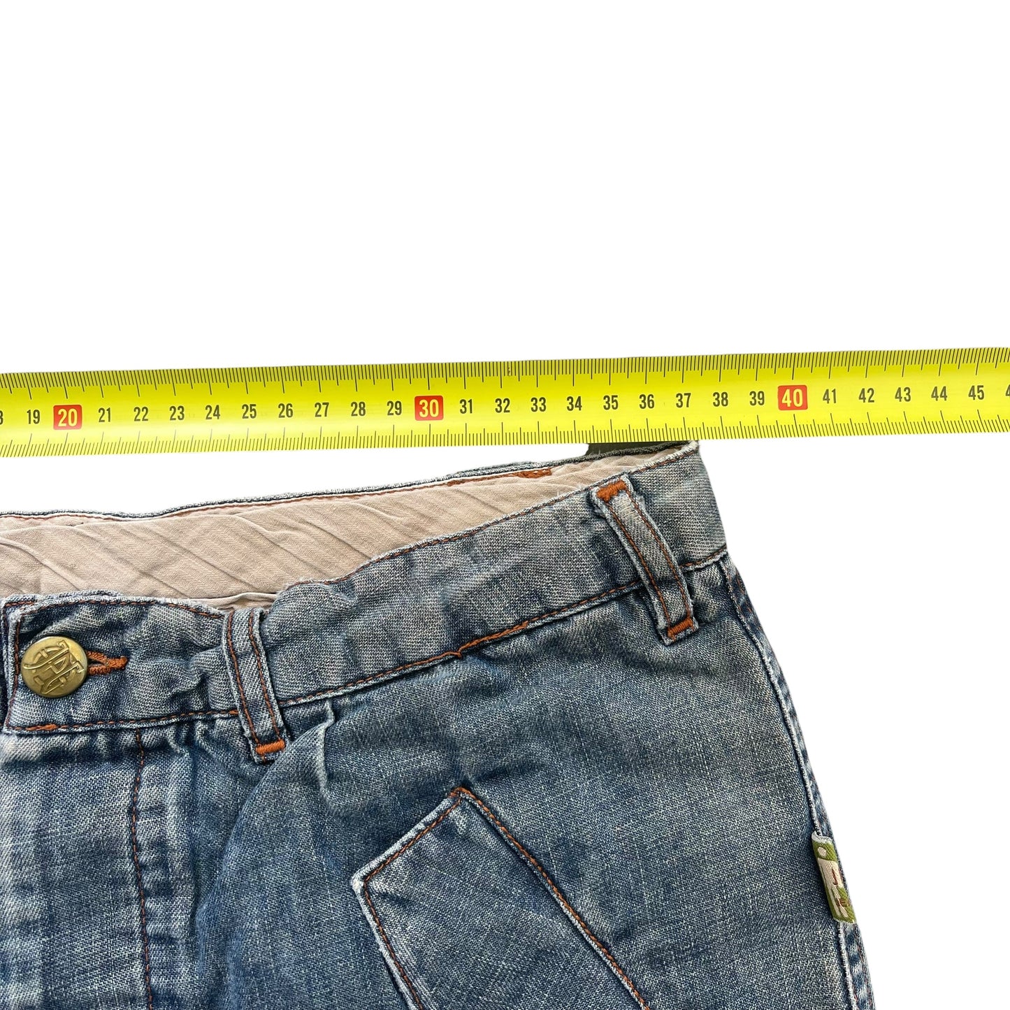 1990's / Y2K JPG Jeans By Jean Paul Gaultier Cargo Denim Pant - M