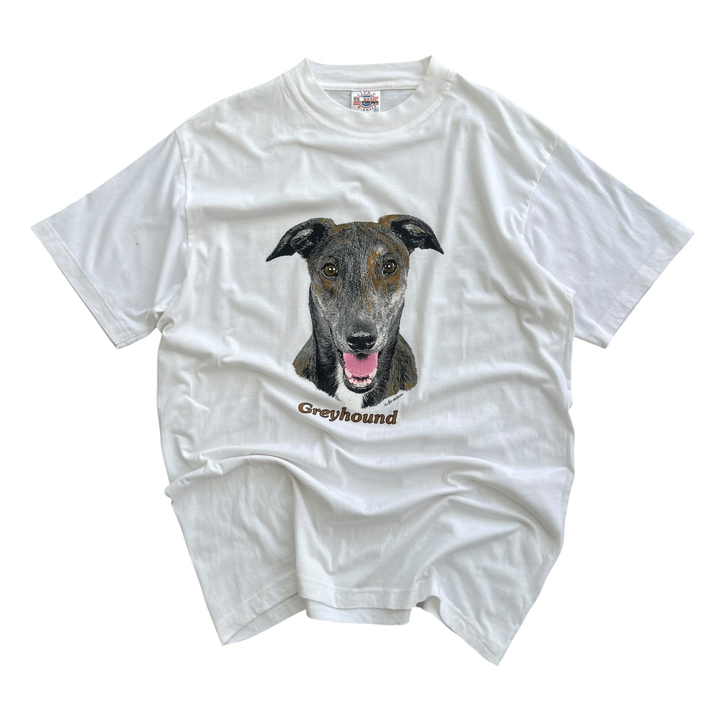 1990's Greyhound Graphic T-shirt - XL