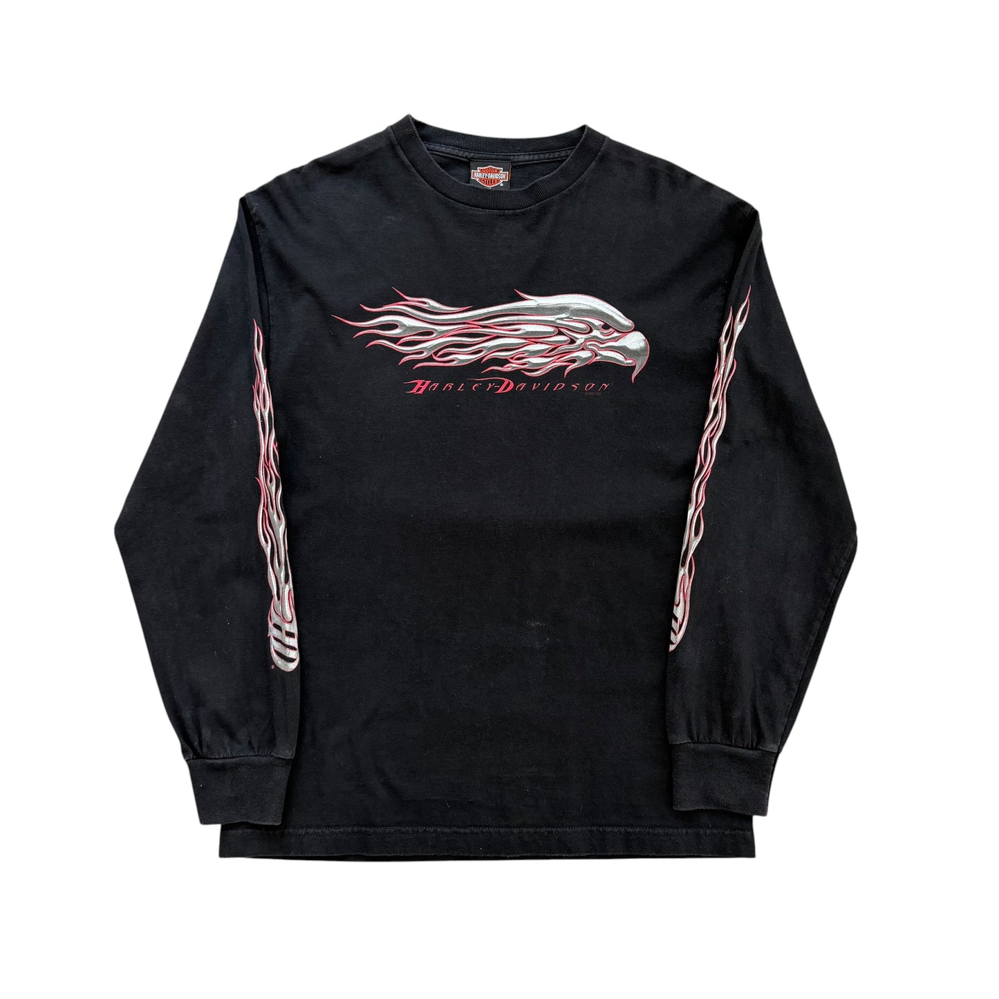 2000 Harley-Davidson - Tribal Flames Longsleeve T-shirt - M