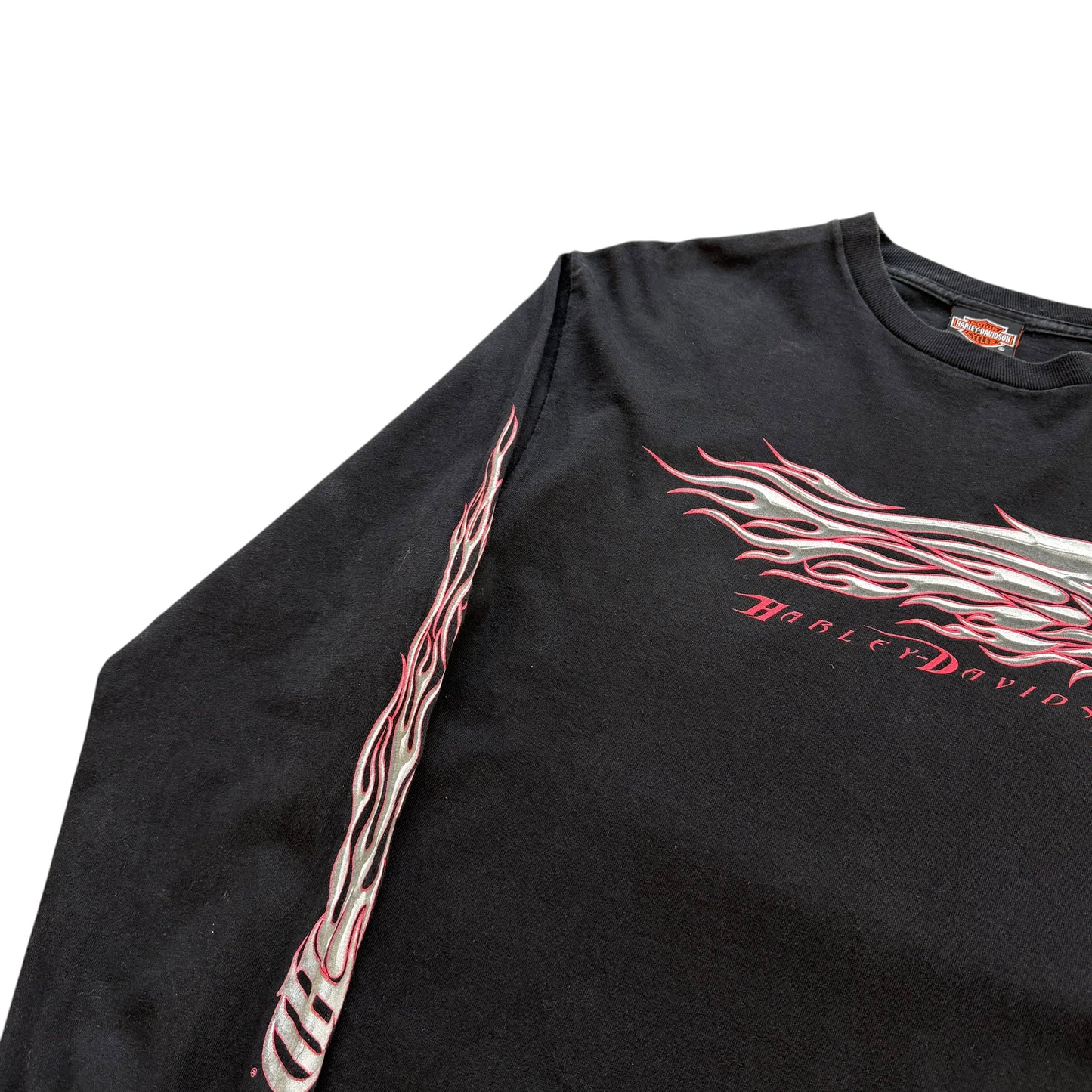 2000 Harley-Davidson - Tribal Flames Longsleeve T-shirt - M