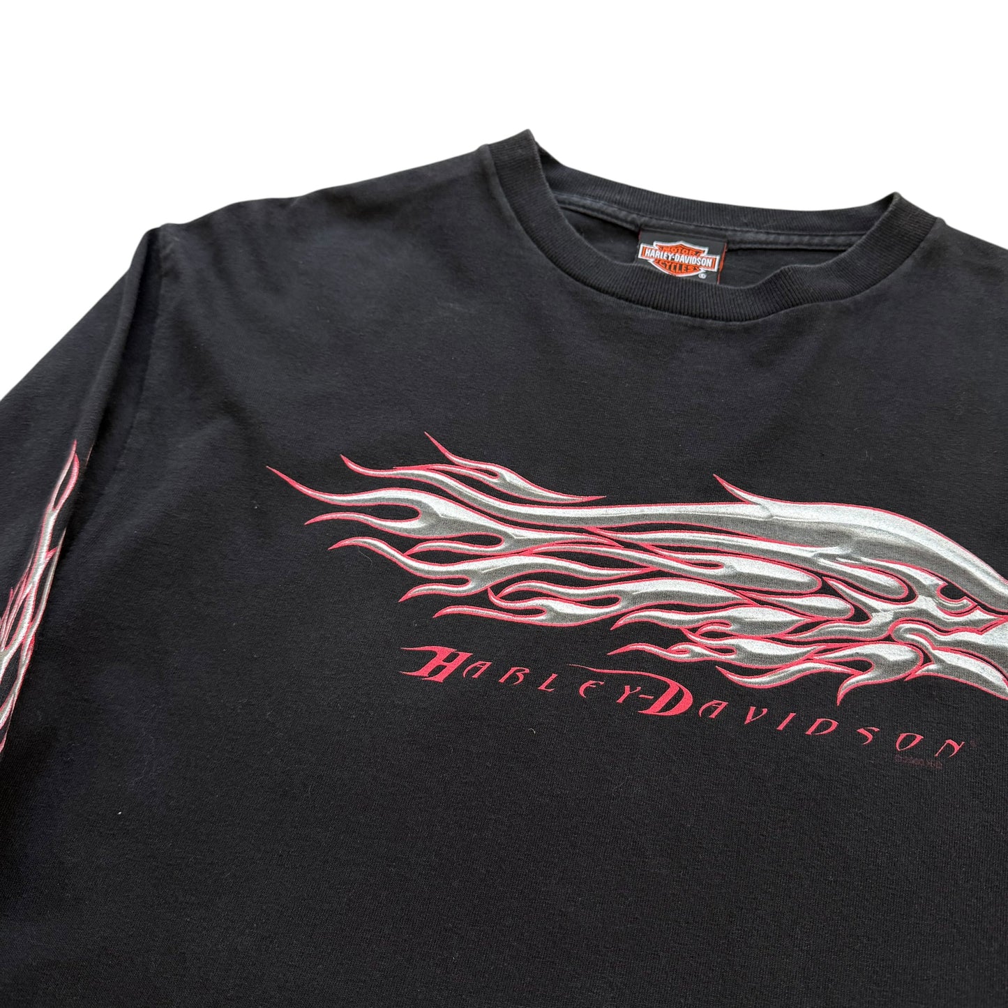 2000 Harley-Davidson - Tribal Flames Longsleeve T-shirt - M