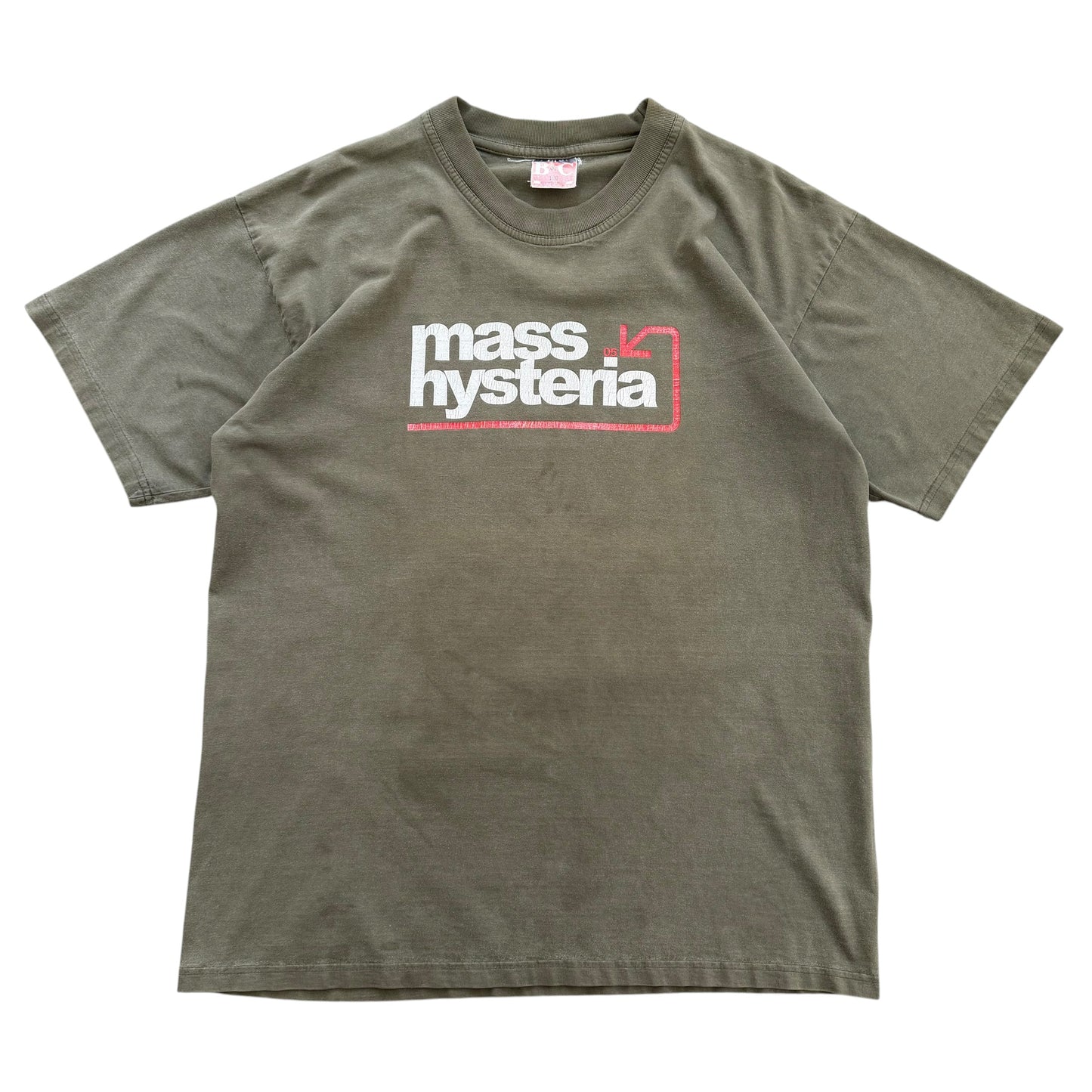 Early 2000's Mass Hysteria T-shirt - XL
