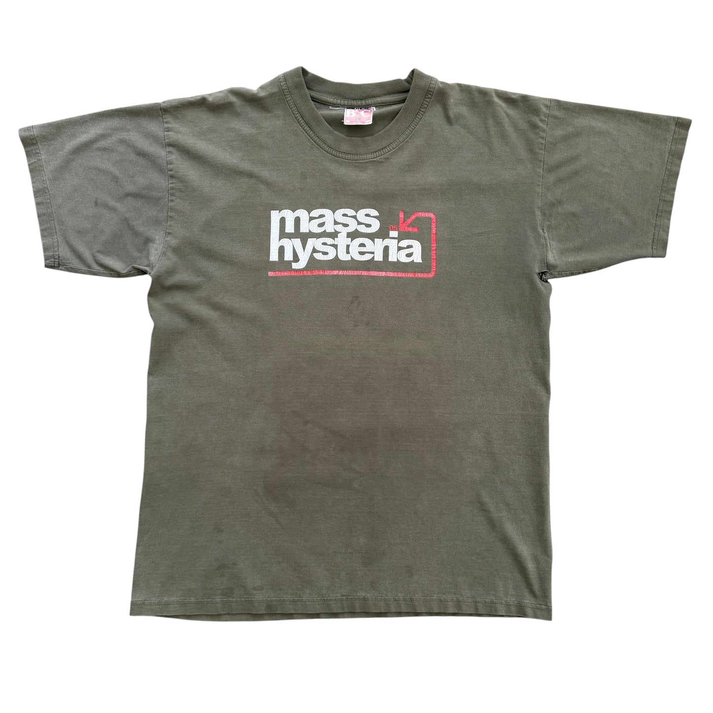 Early 2000's Mass Hysteria T-shirt - XL