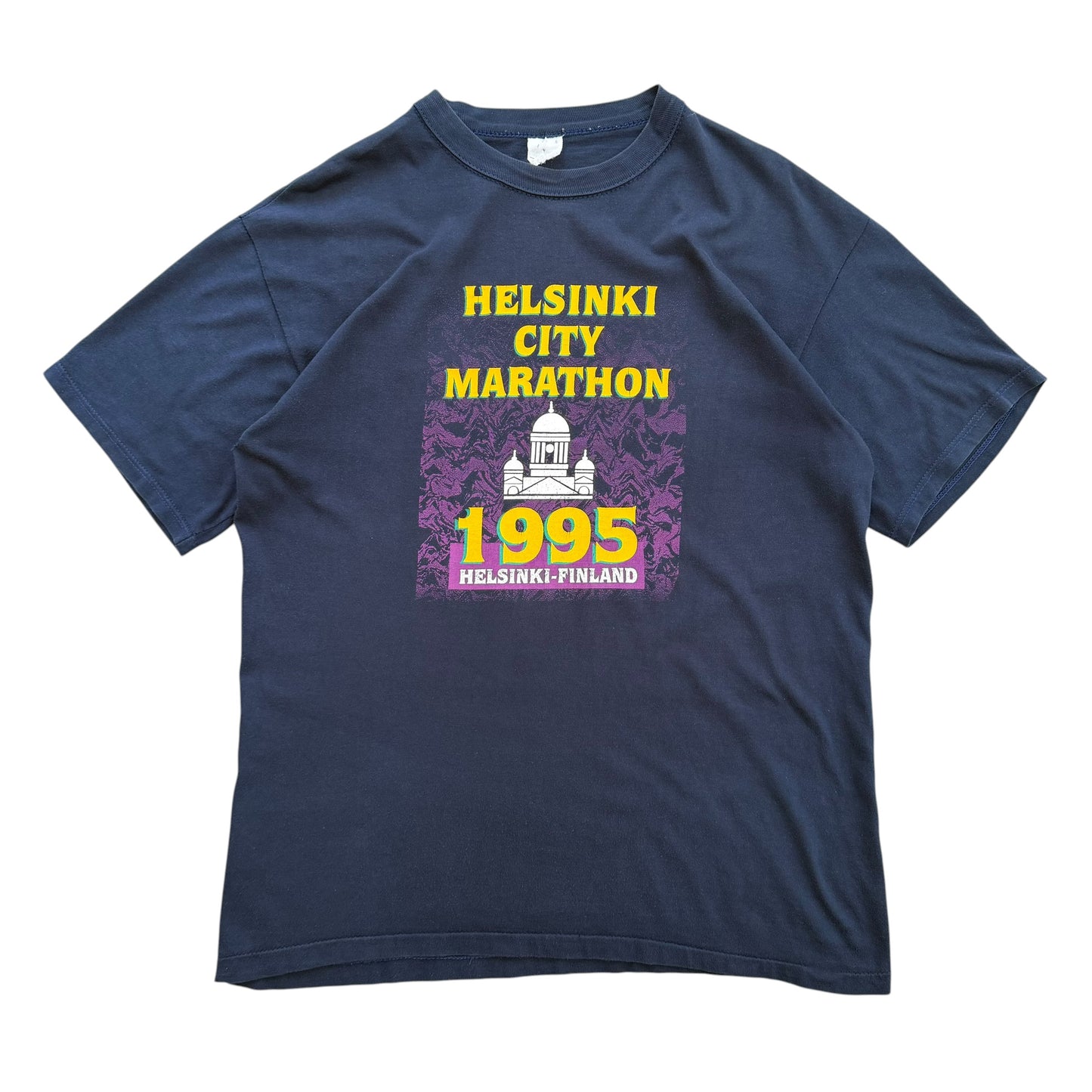 1995 Helsinki City Marathon T-shirt - L
