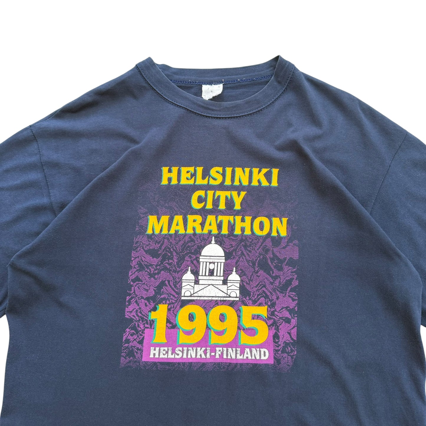 1995 Helsinki City Marathon T-shirt - L