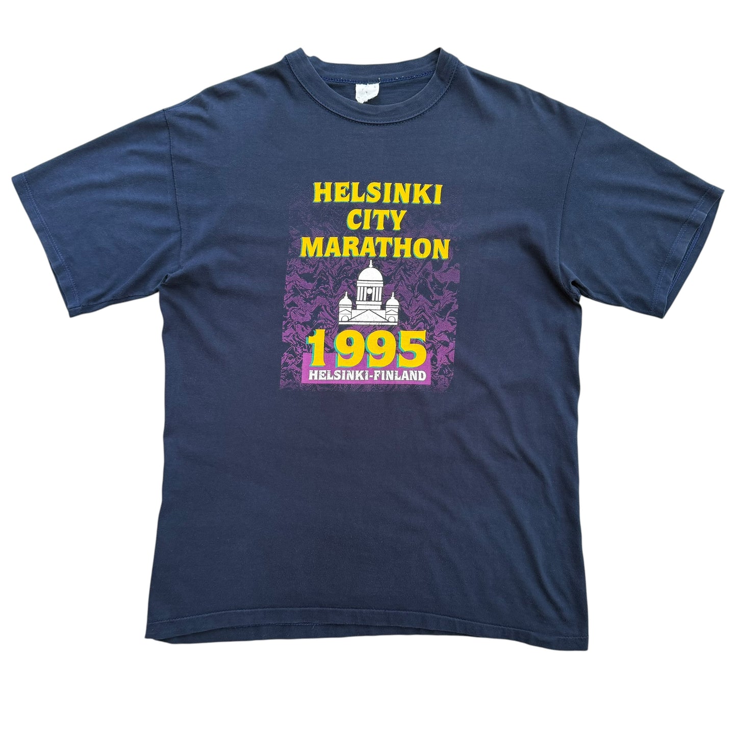 1995 Helsinki City Marathon T-shirt - L