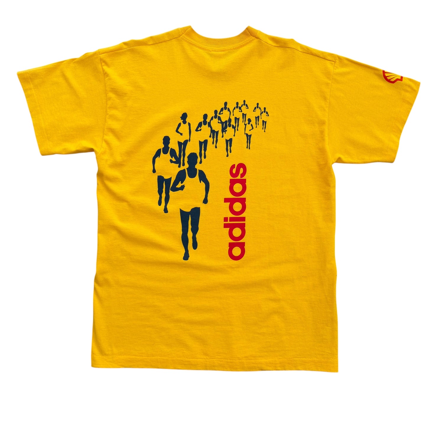 1995 Adidas - 10th Anniversary Hamburg Marathon T-shirt - L