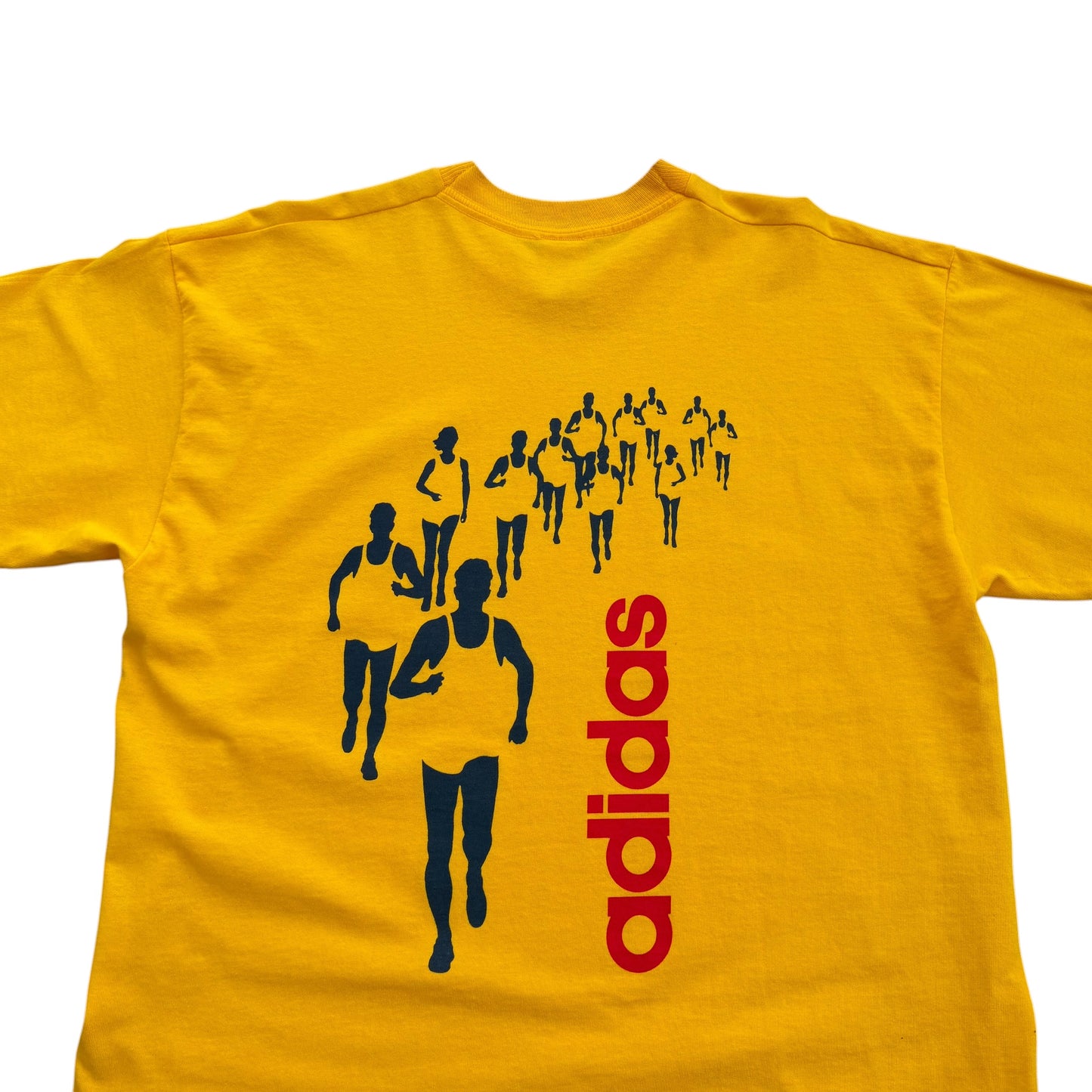 1995 Adidas - 10th Anniversary Hamburg Marathon T-shirt - L