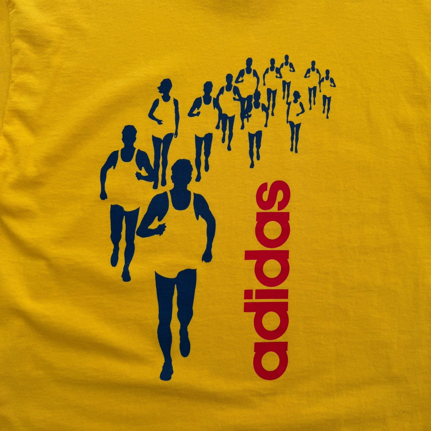 1995 Adidas - 10th Anniversary Hamburg Marathon T-shirt - L