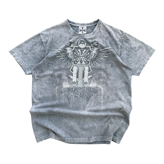 Early 2000's West Coast Choppers Dyed T-shirt - M