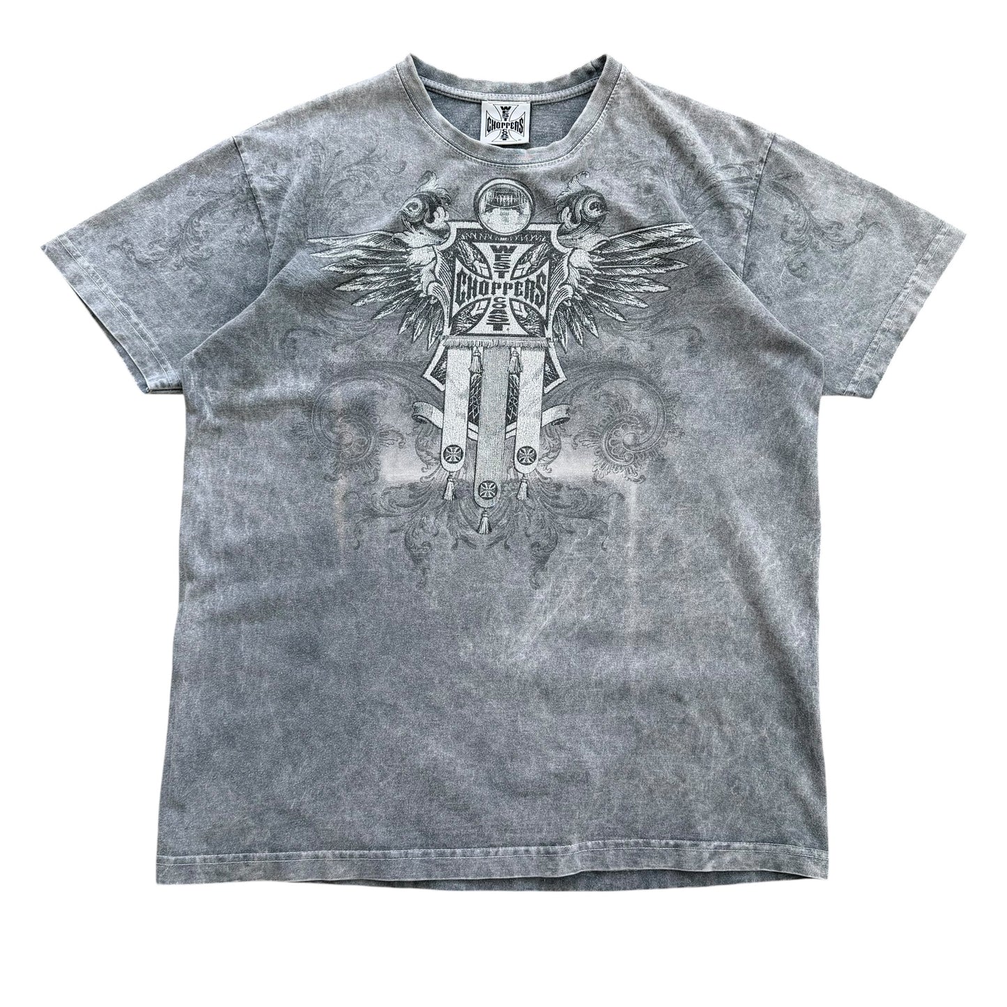 Early 2000's West Coast Choppers Dyed T-shirt - M