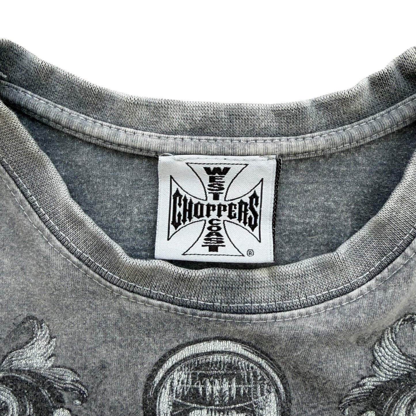 Early 2000's West Coast Choppers Dyed T-shirt - M