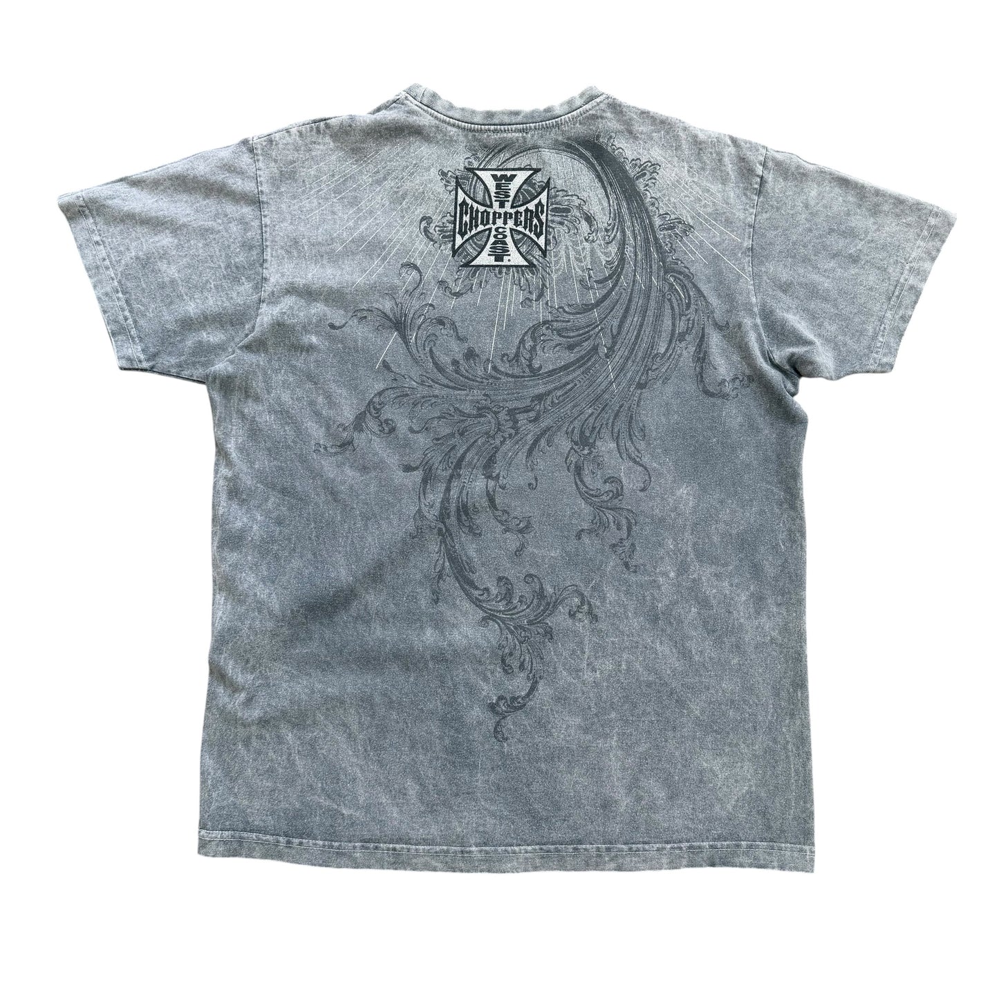 Early 2000's West Coast Choppers Dyed T-shirt - M