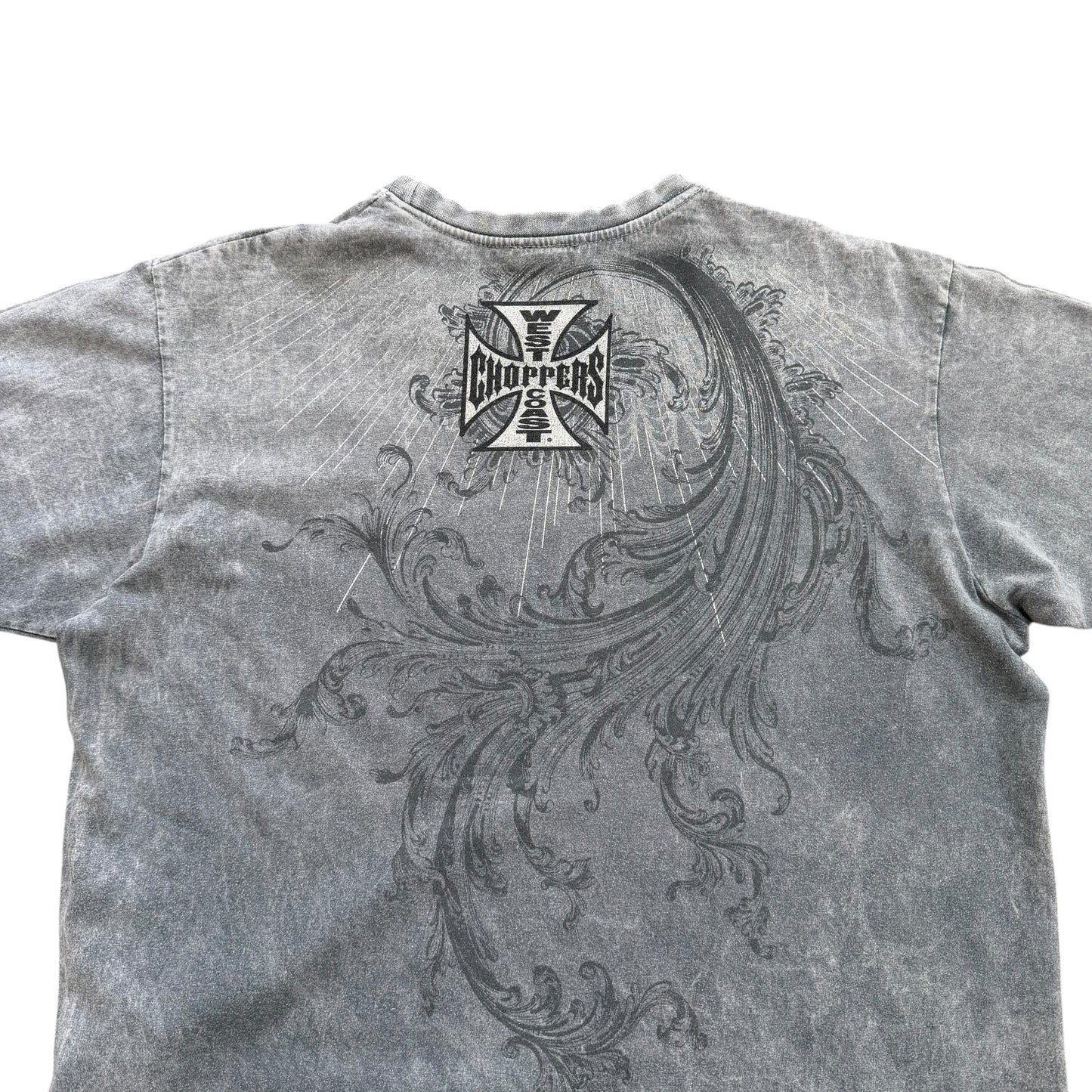 Early 2000's West Coast Choppers Dyed T-shirt - M