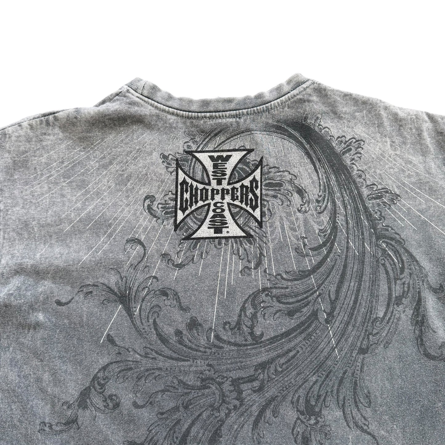 Early 2000's West Coast Choppers Dyed T-shirt - M