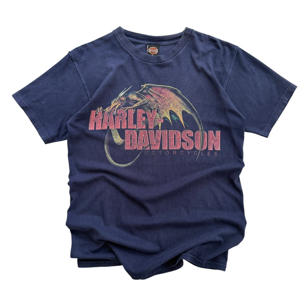 1990's Harley Davidson - Dragon Graphic T-shirt - M