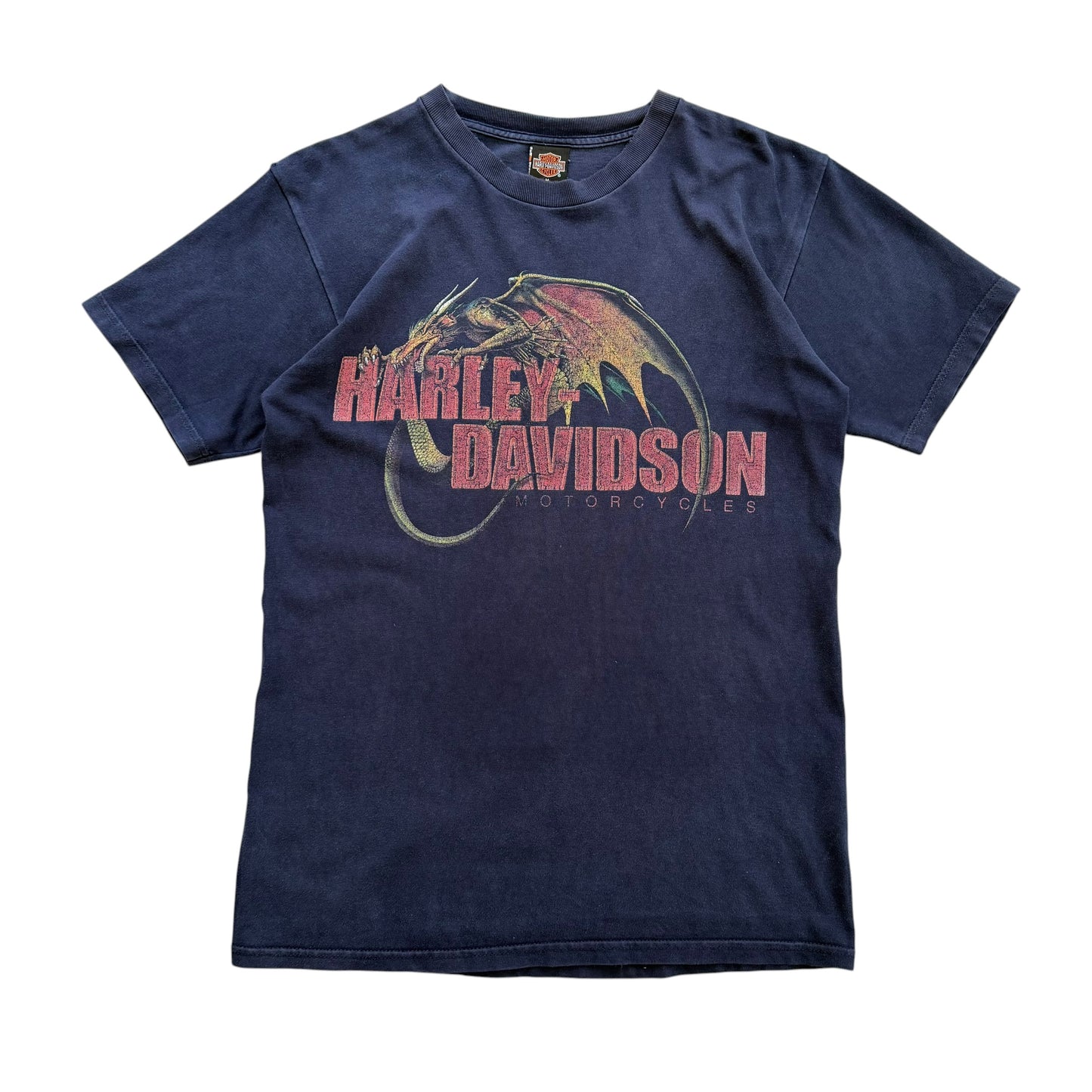1990's Harley Davidson - Dragon Graphic T-shirt - M
