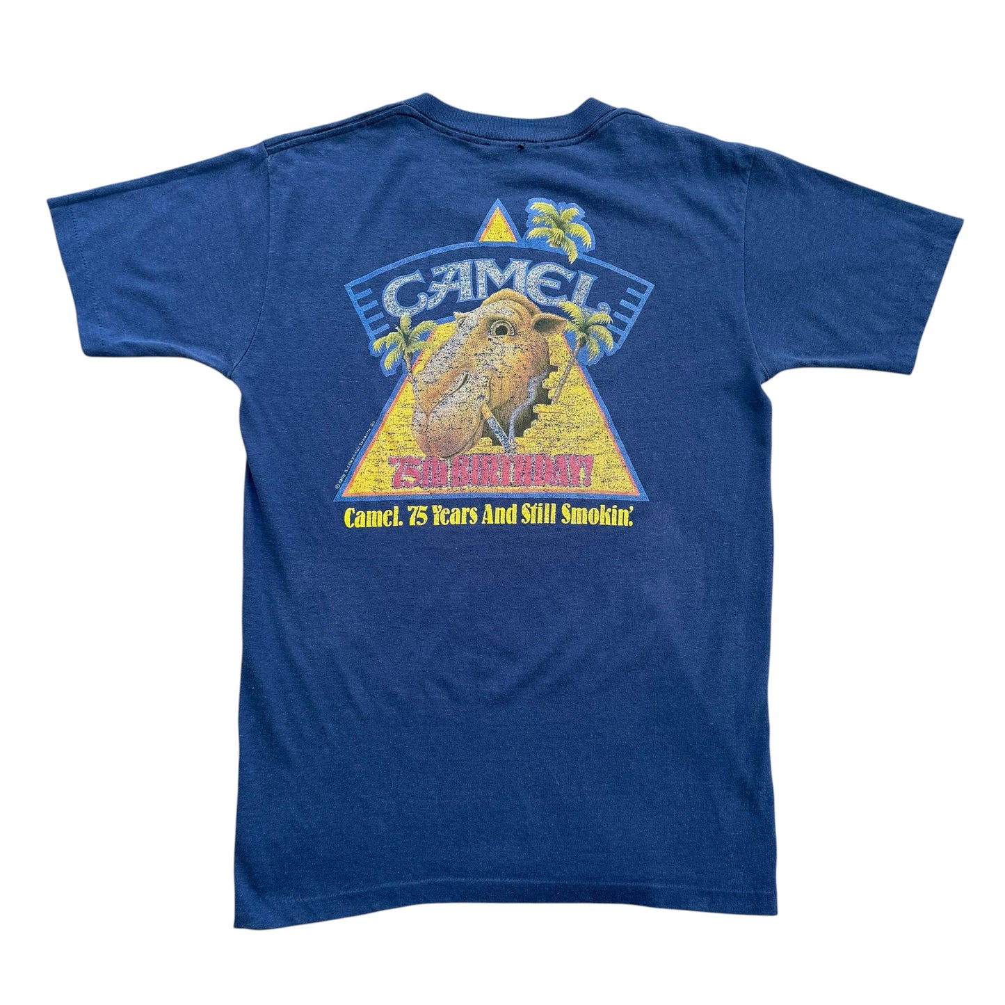 1985 Camel - Joe Camel 75th Anniversary T-shirt - M