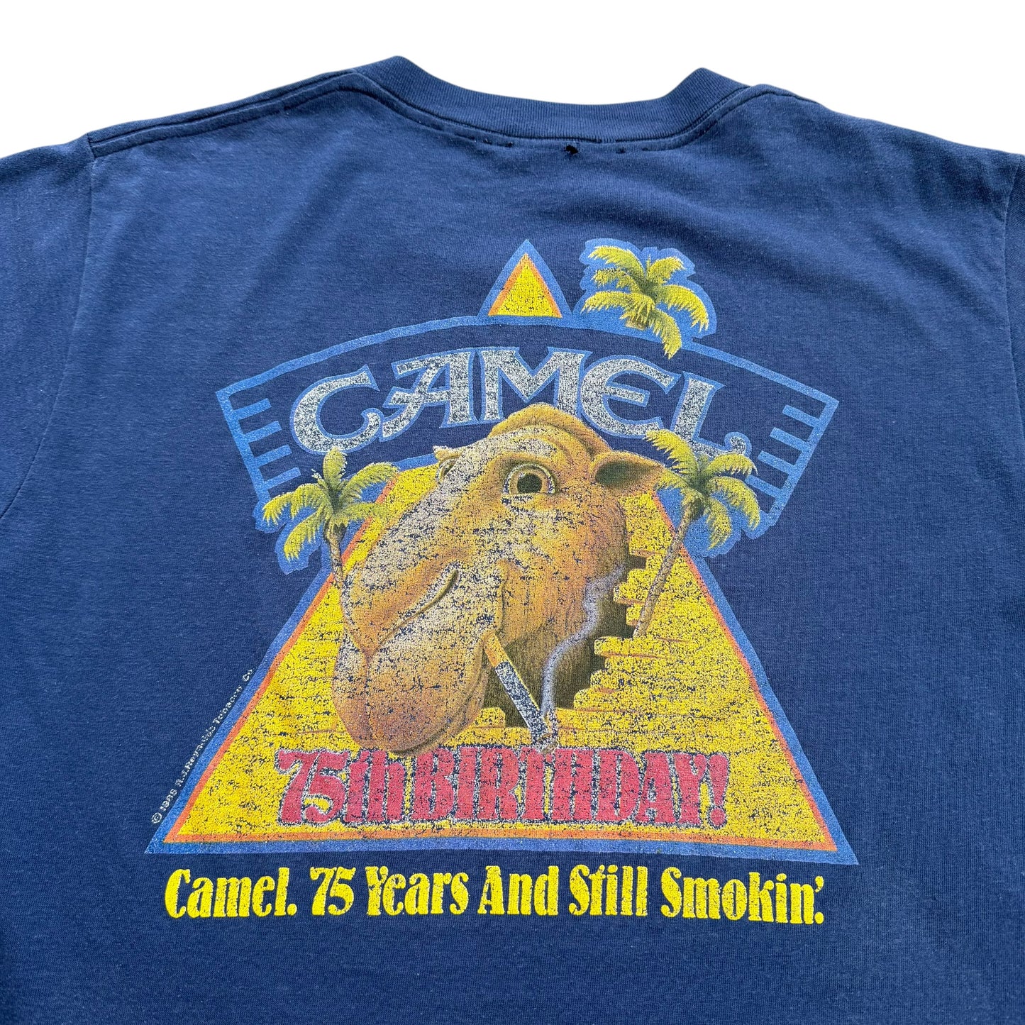 1985 Camel - Joe Camel 75th Anniversary T-shirt - M