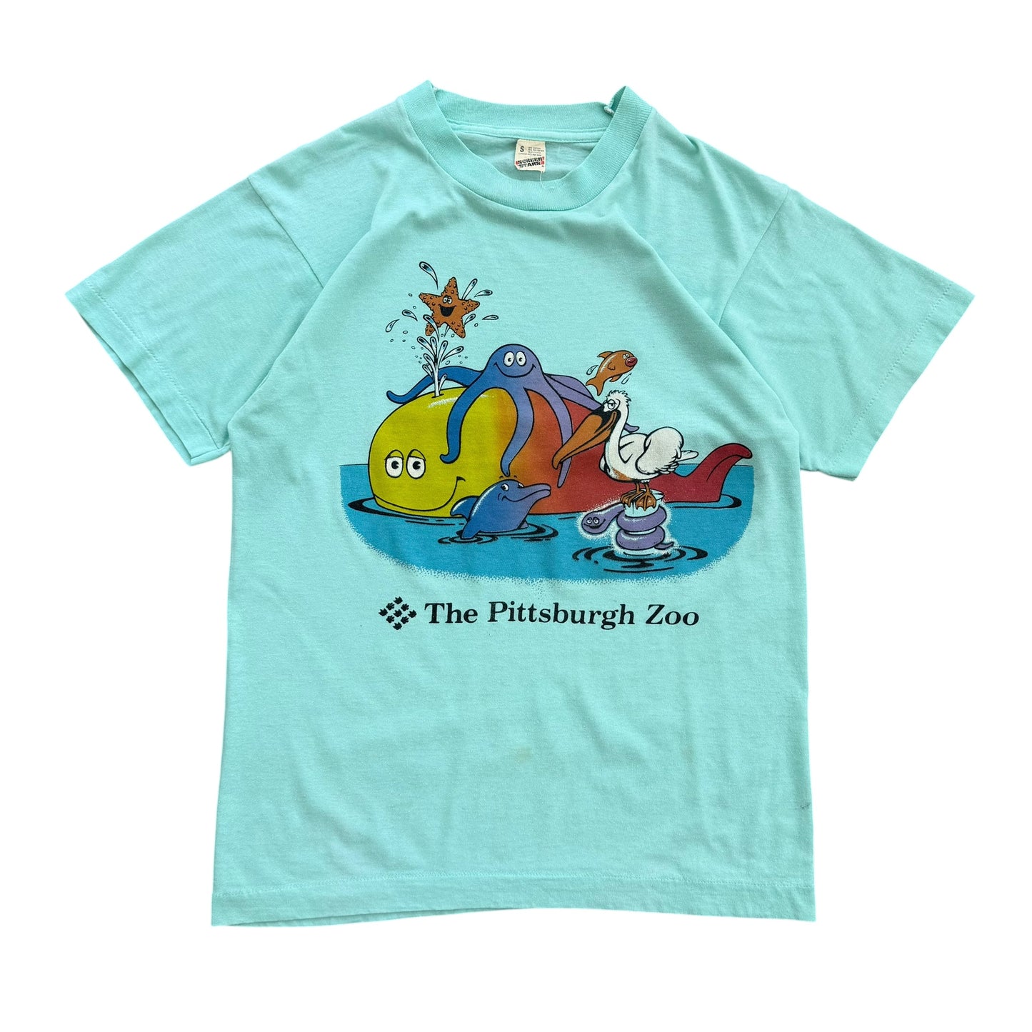 1980’s The Pittsburgh Zoo - Animals Graphic T-shirt - S