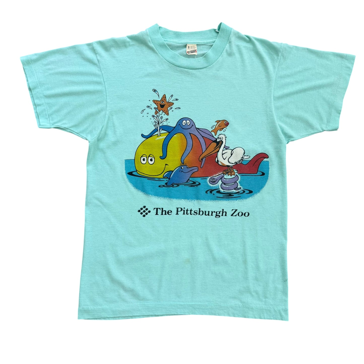 1980’s The Pittsburgh Zoo - Animals Graphic T-shirt - S