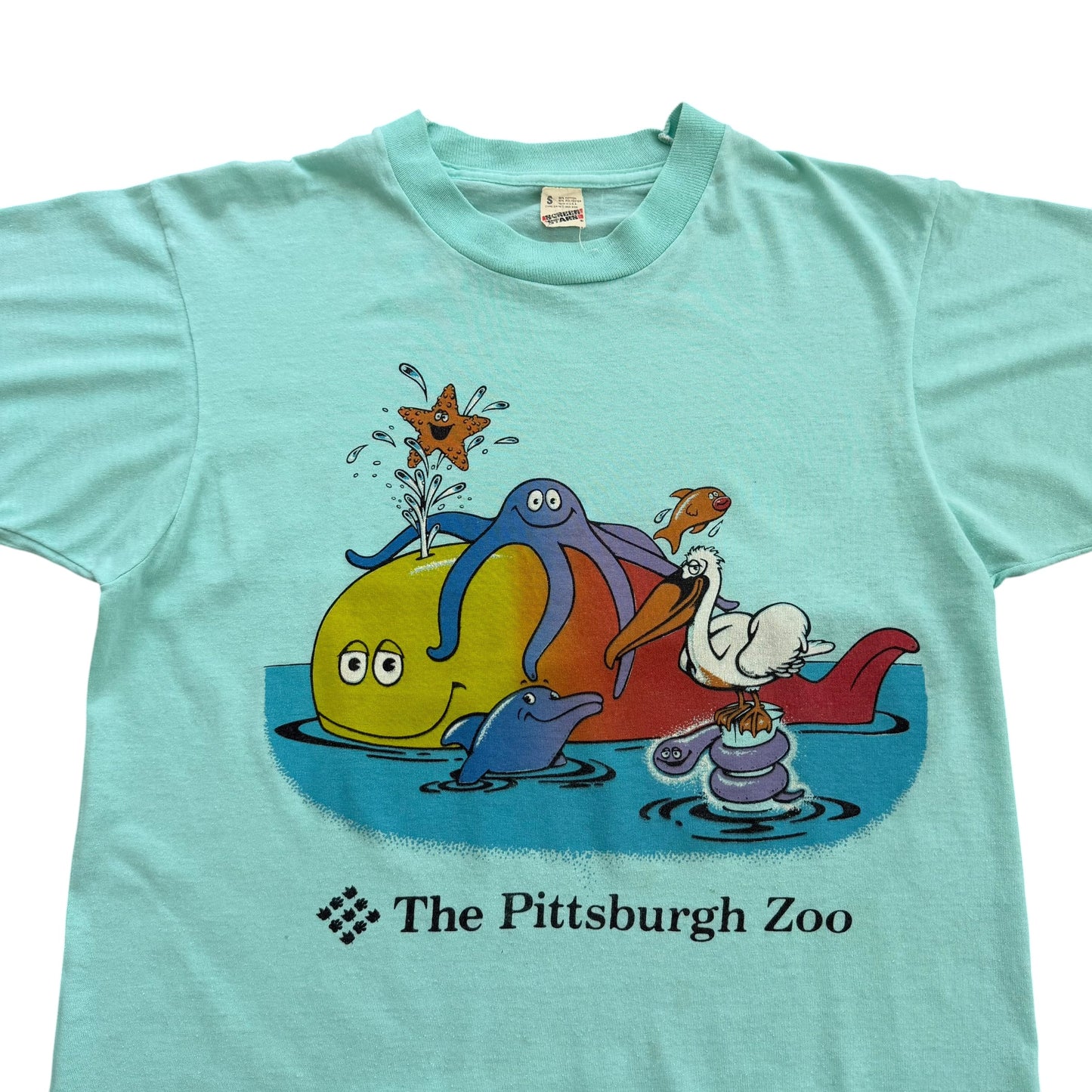 1980’s The Pittsburgh Zoo - Animals Graphic T-shirt - S