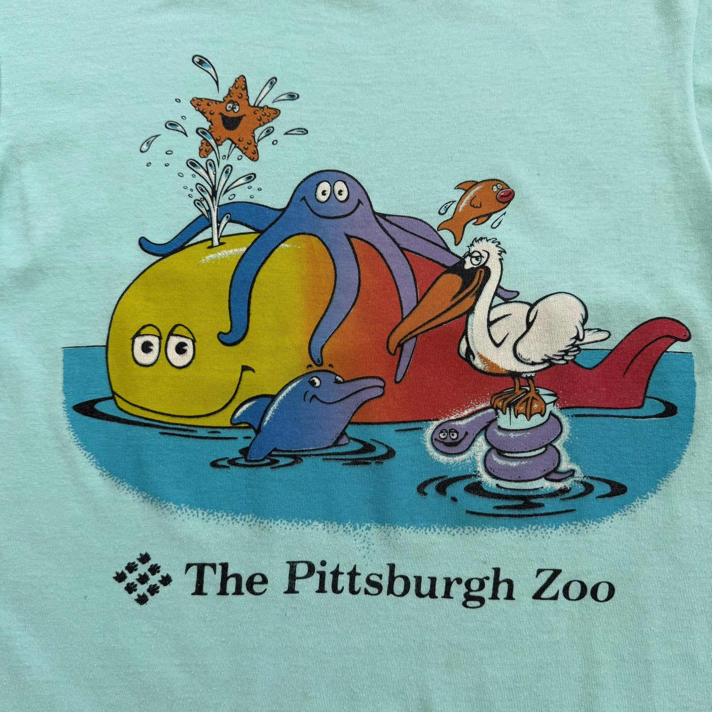 1980’s The Pittsburgh Zoo - Animals Graphic T-shirt - S