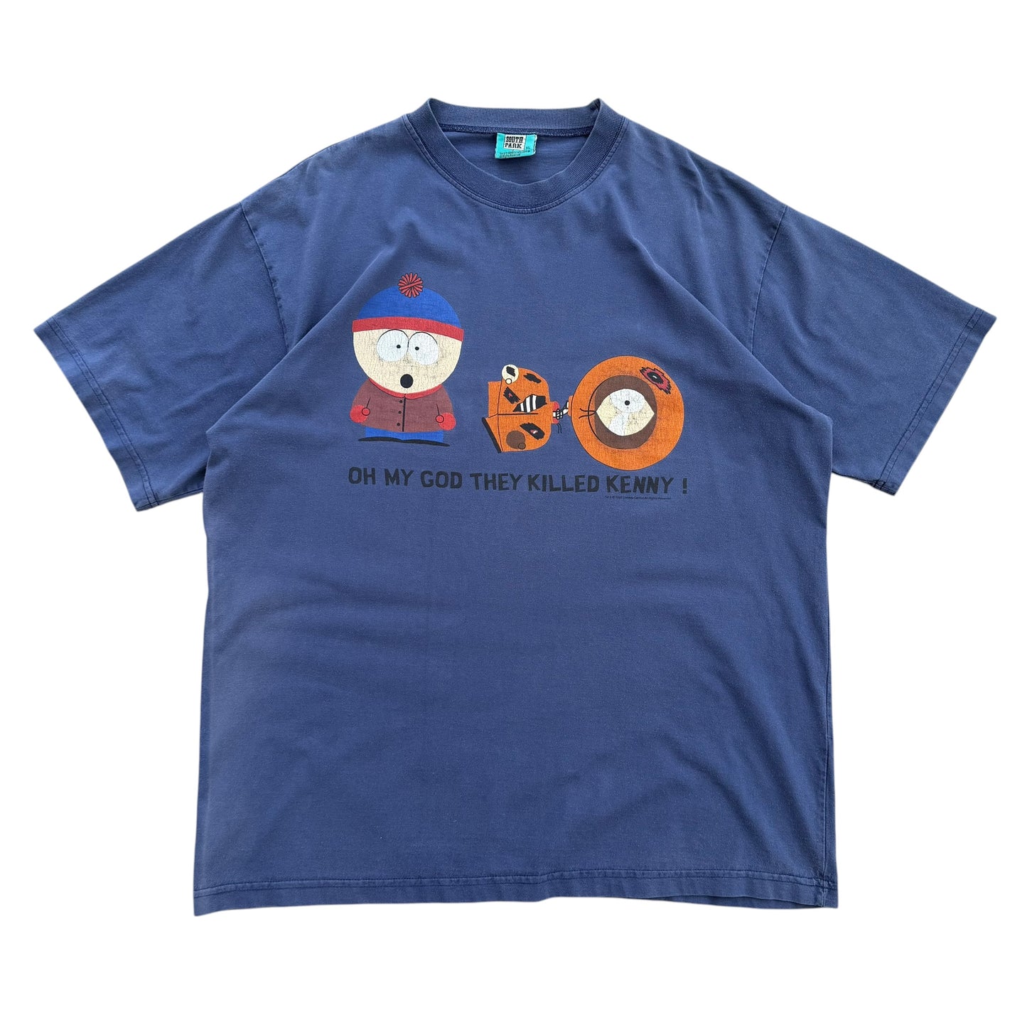 1999 South Park - They Killed Kenny T-shirt - XL