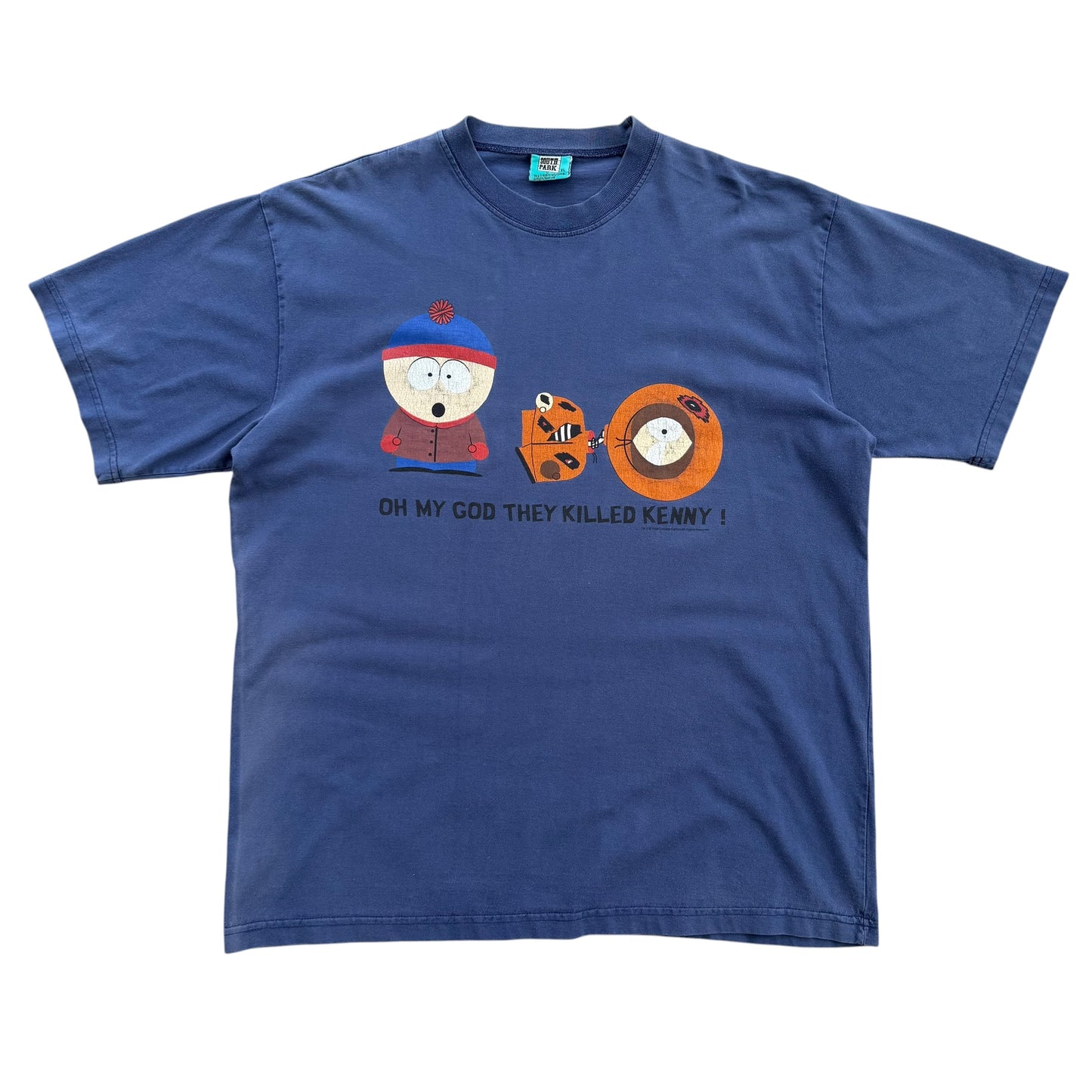 1999 South Park - They Killed Kenny T-shirt - XL