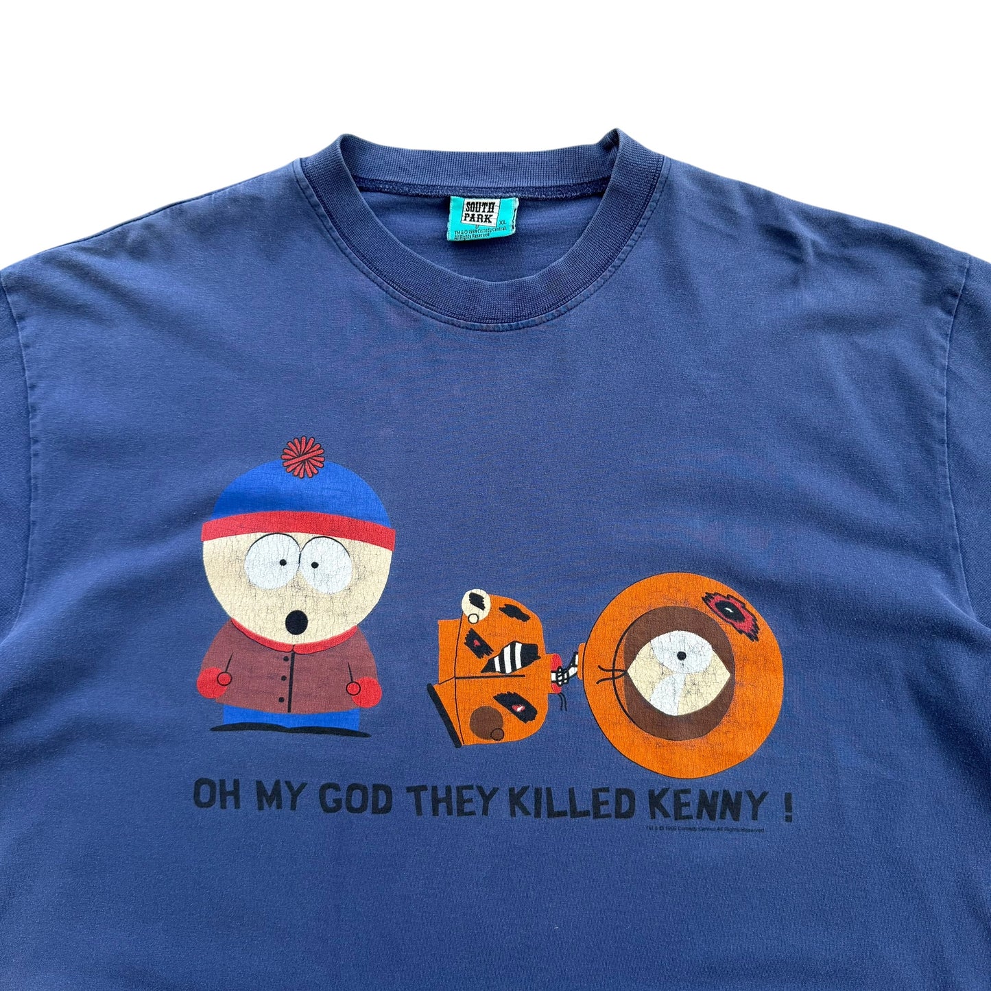 1999 South Park - They Killed Kenny T-shirt - XL