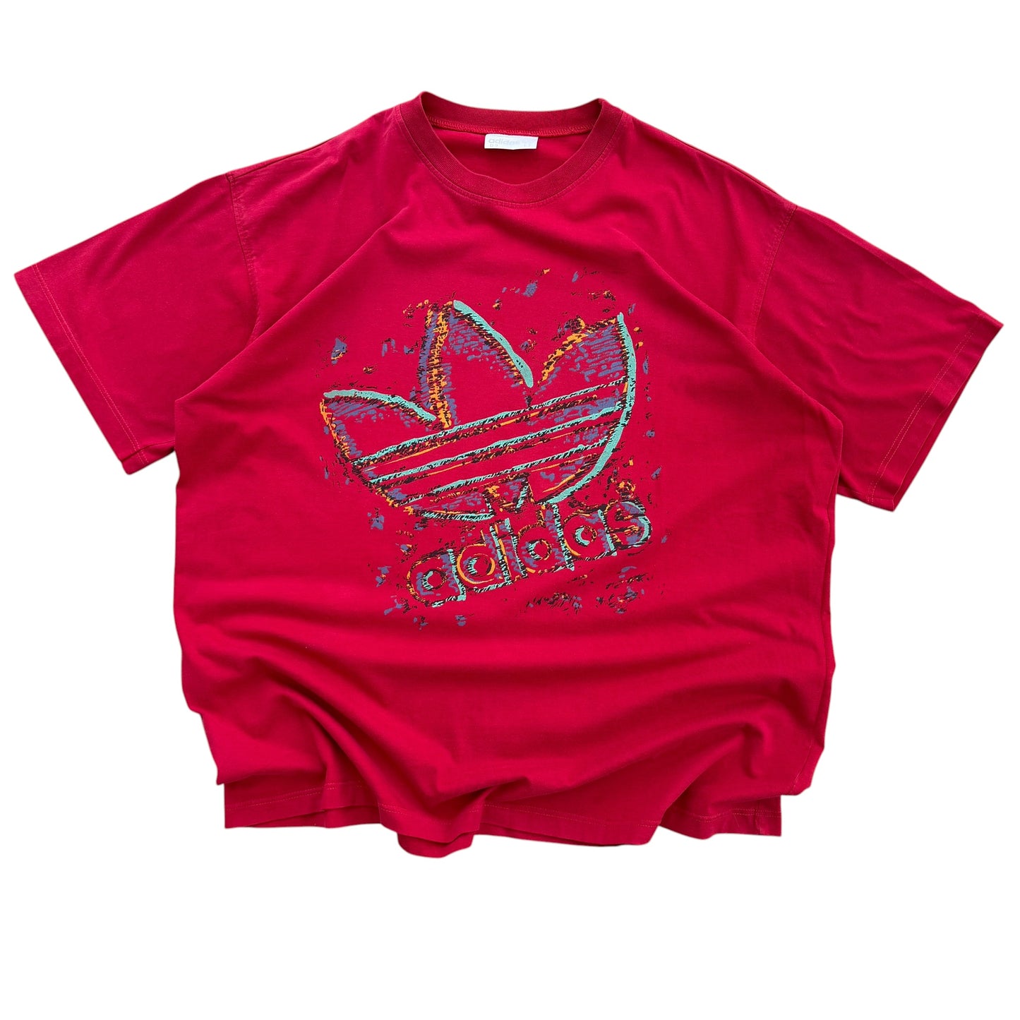 1990’s Adidas Trefoil Logo T-Shirt - XL