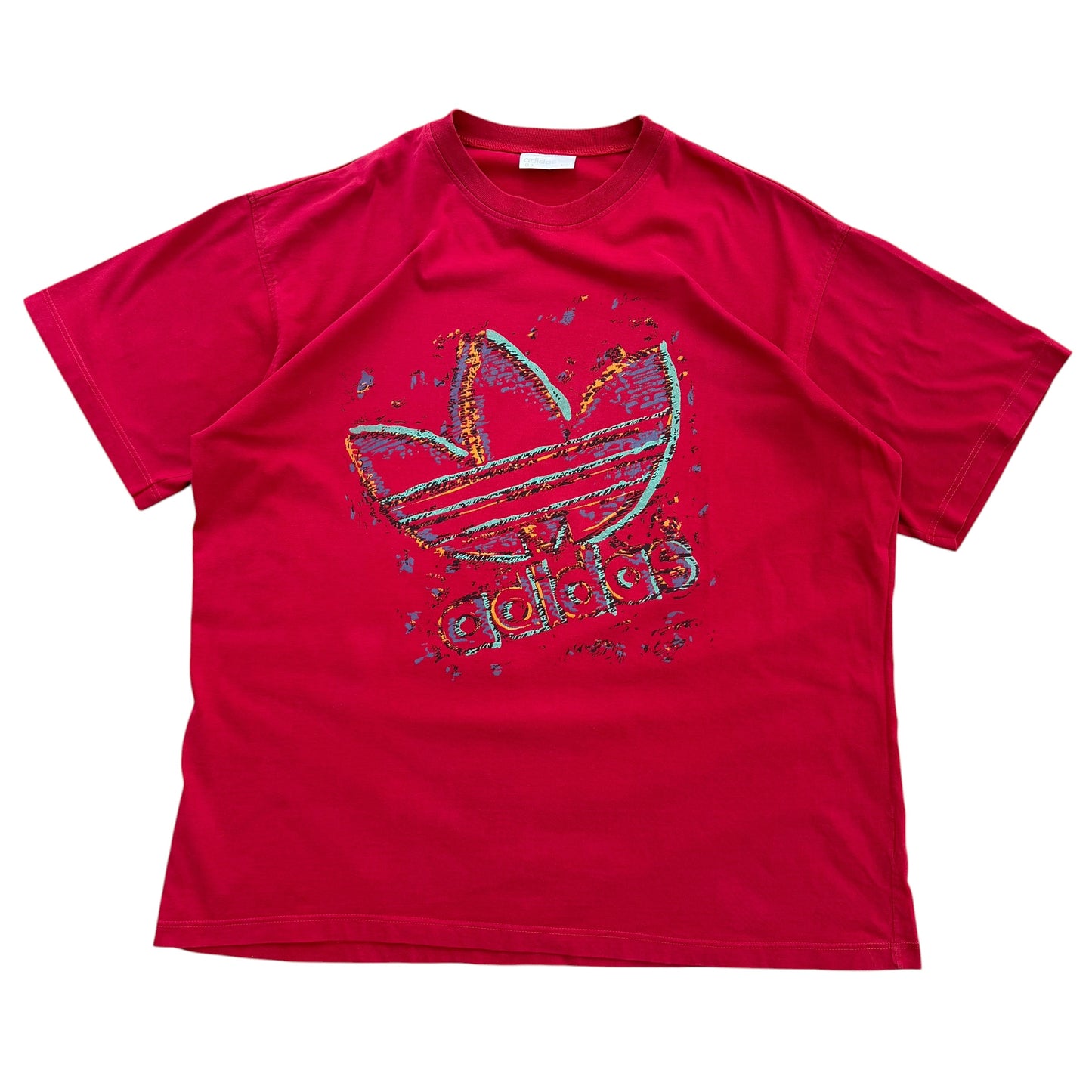 1990’s Adidas Trefoil Logo T-Shirt - XL