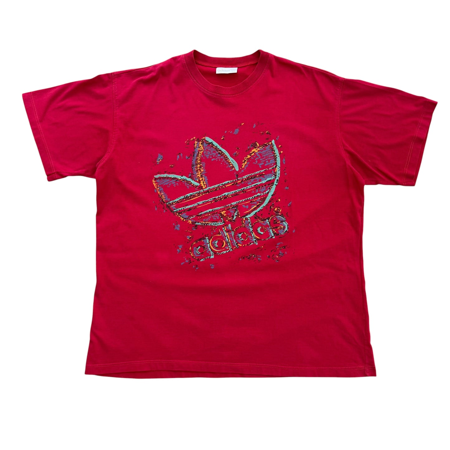 1990’s Adidas Trefoil Logo T-Shirt - XL