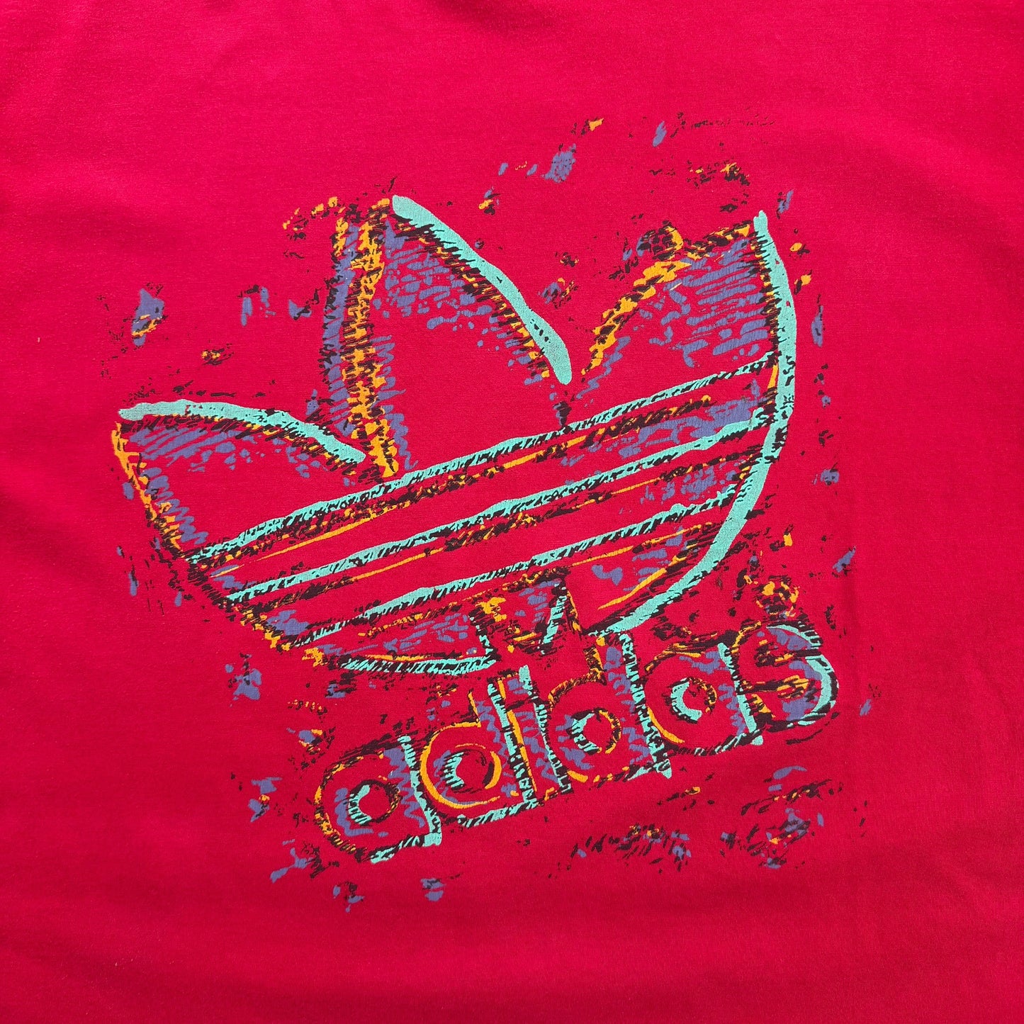 1990’s Adidas Trefoil Logo T-Shirt - XL