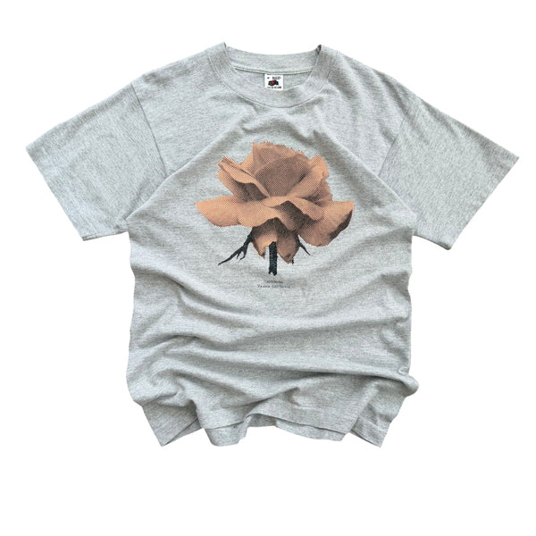 1990’s Café &amp; Market - Venice California Rose T-Shirt - M