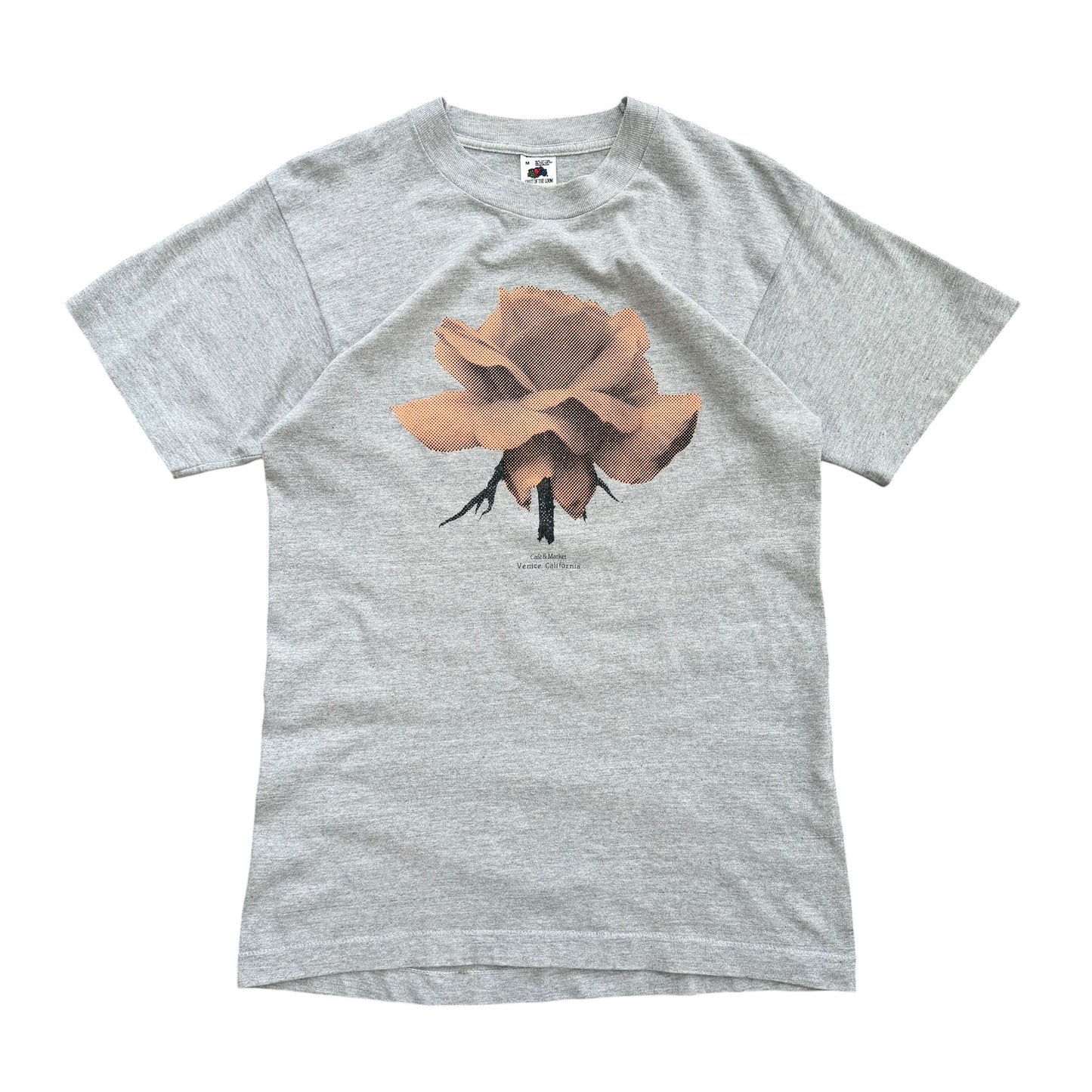 1990’s Café &amp; Market - Venice California Rose T-Shirt - M