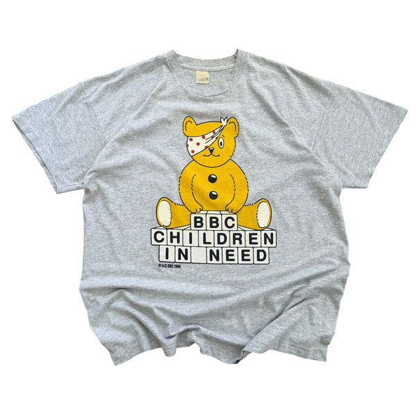 1986 BBC Children in Need - Pudsey Bear T-Shirt - XL