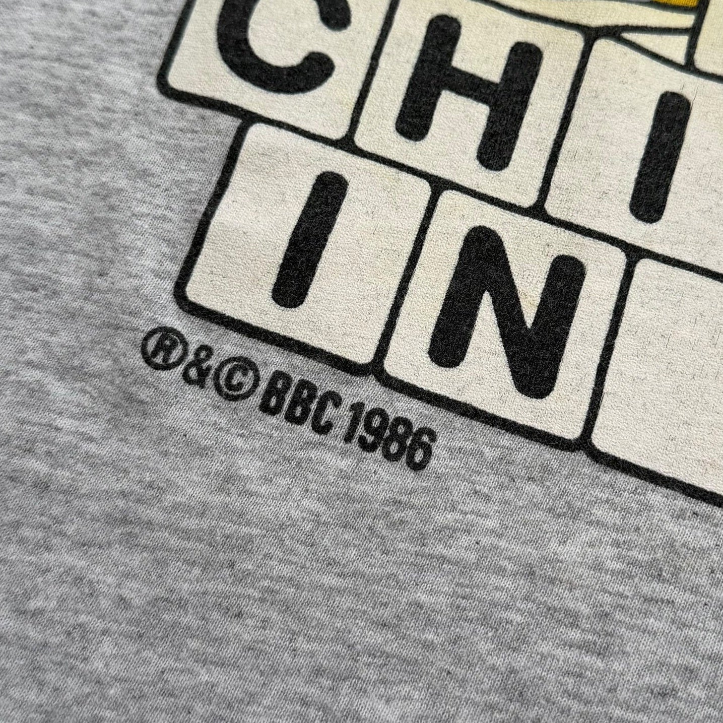1986 BBC Children in Need - Pudsey Bear T-Shirt - XL