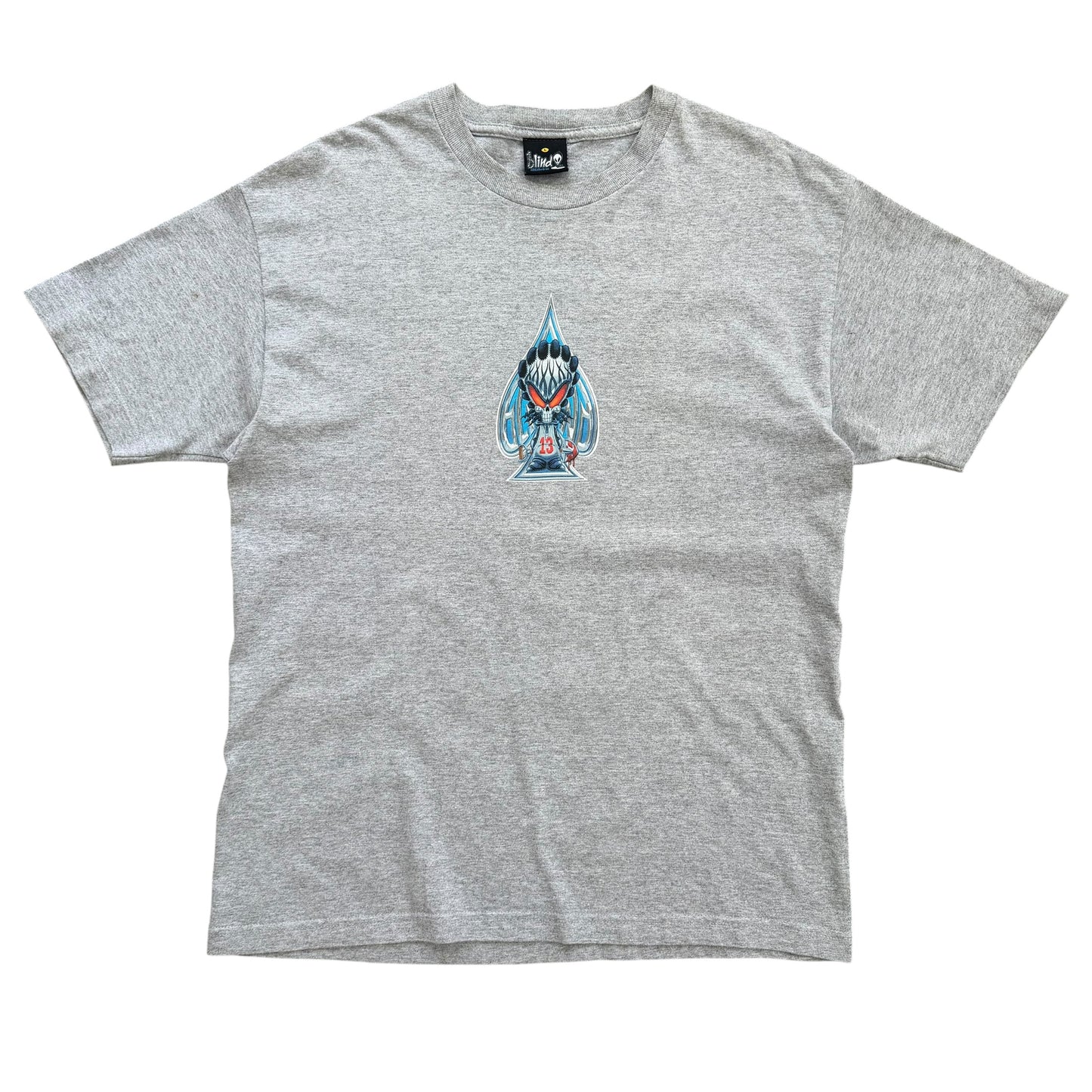 1990's Blind Skateboards Spade Graphic T-Shirt - L