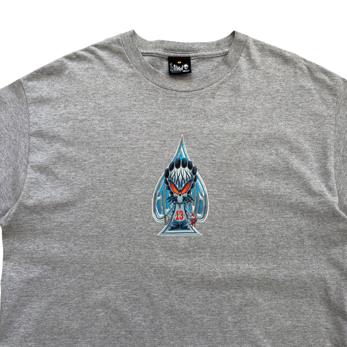 1990's Blind Skateboards Spade Graphic T-Shirt - L