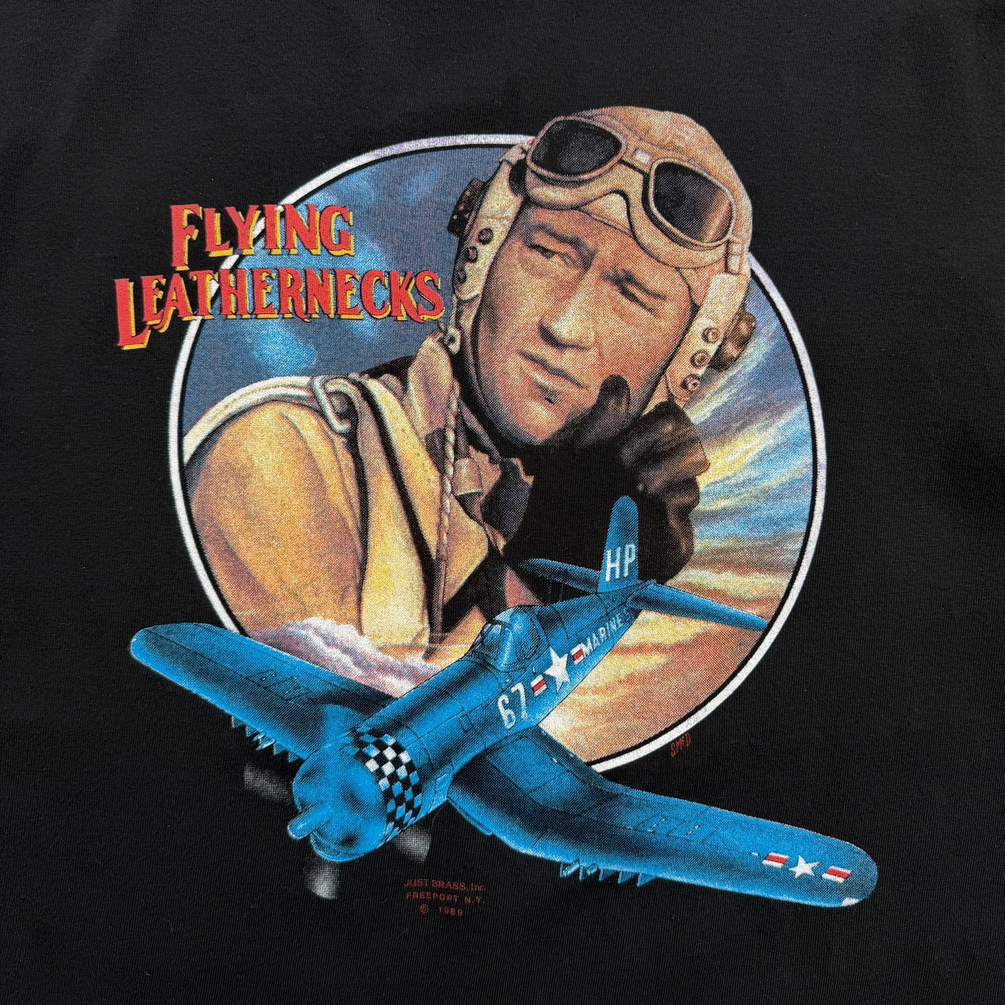 1989 Flying Leathernecks - Just Brass Inc. T-Shirt - XL