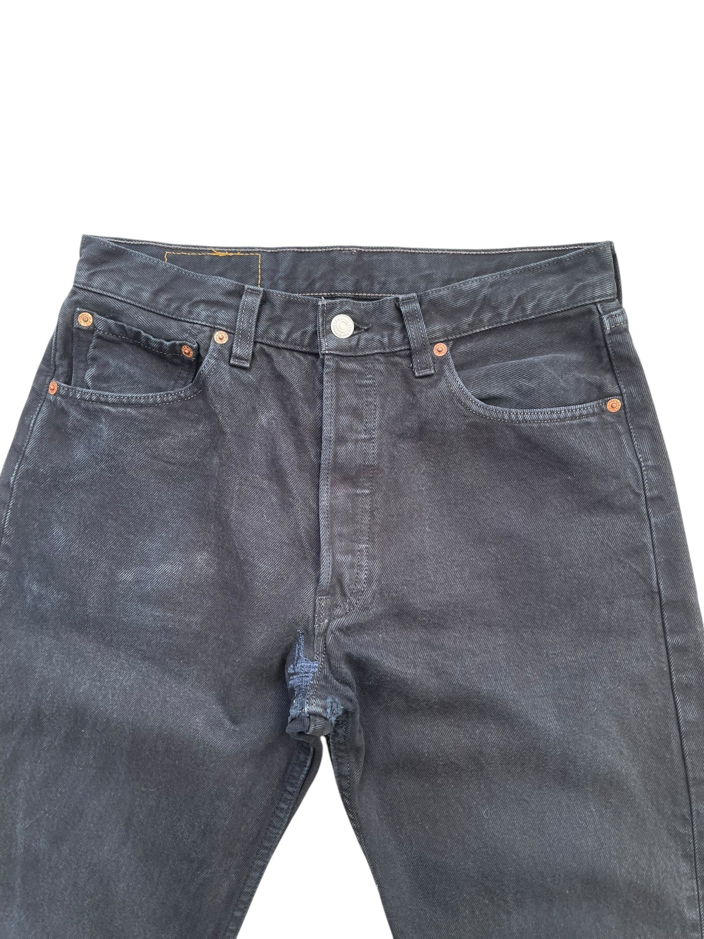 Levi’s 501 Black Denim Jeans - M