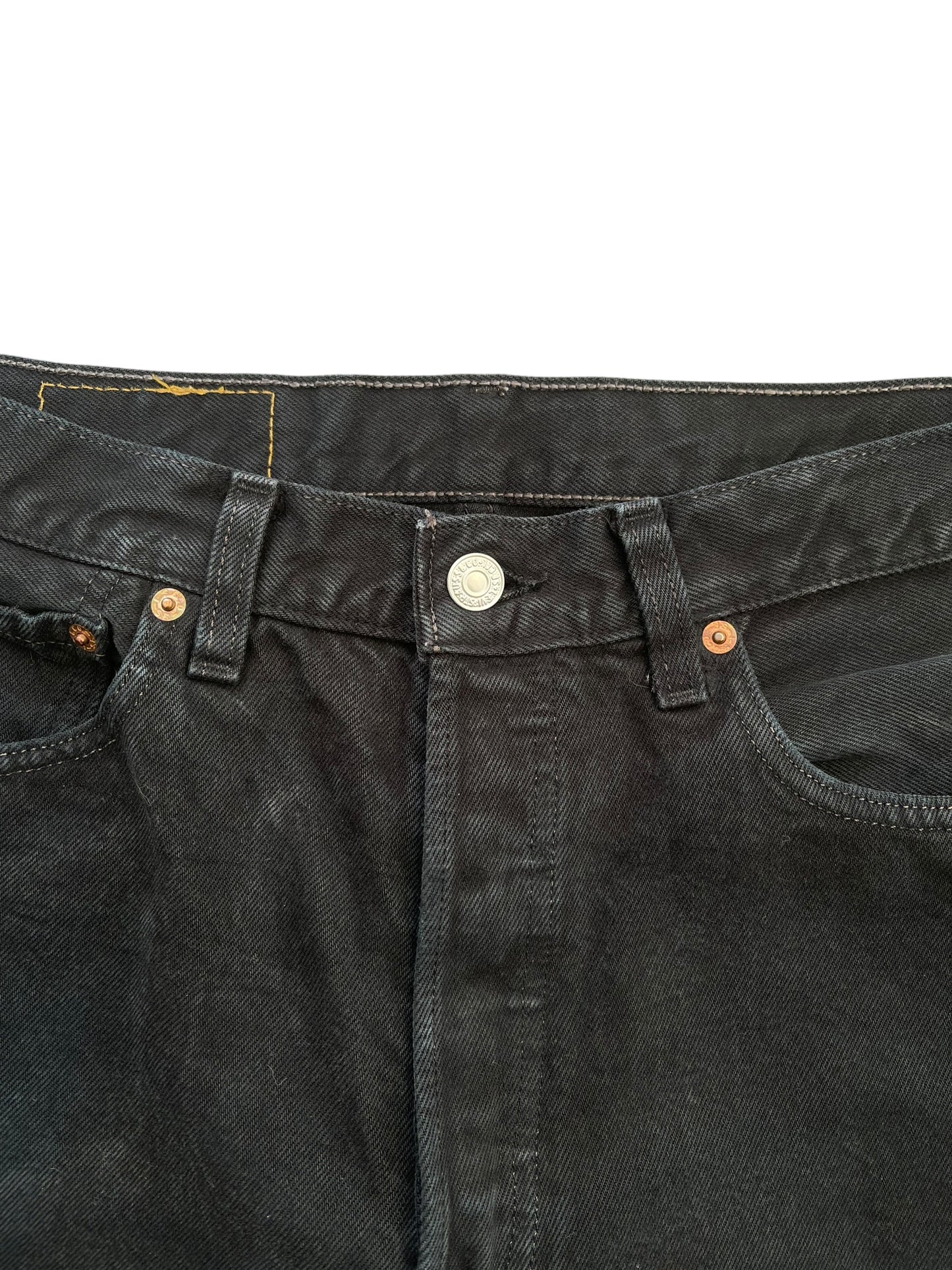 Levi’s 501 Black Denim Jeans - M