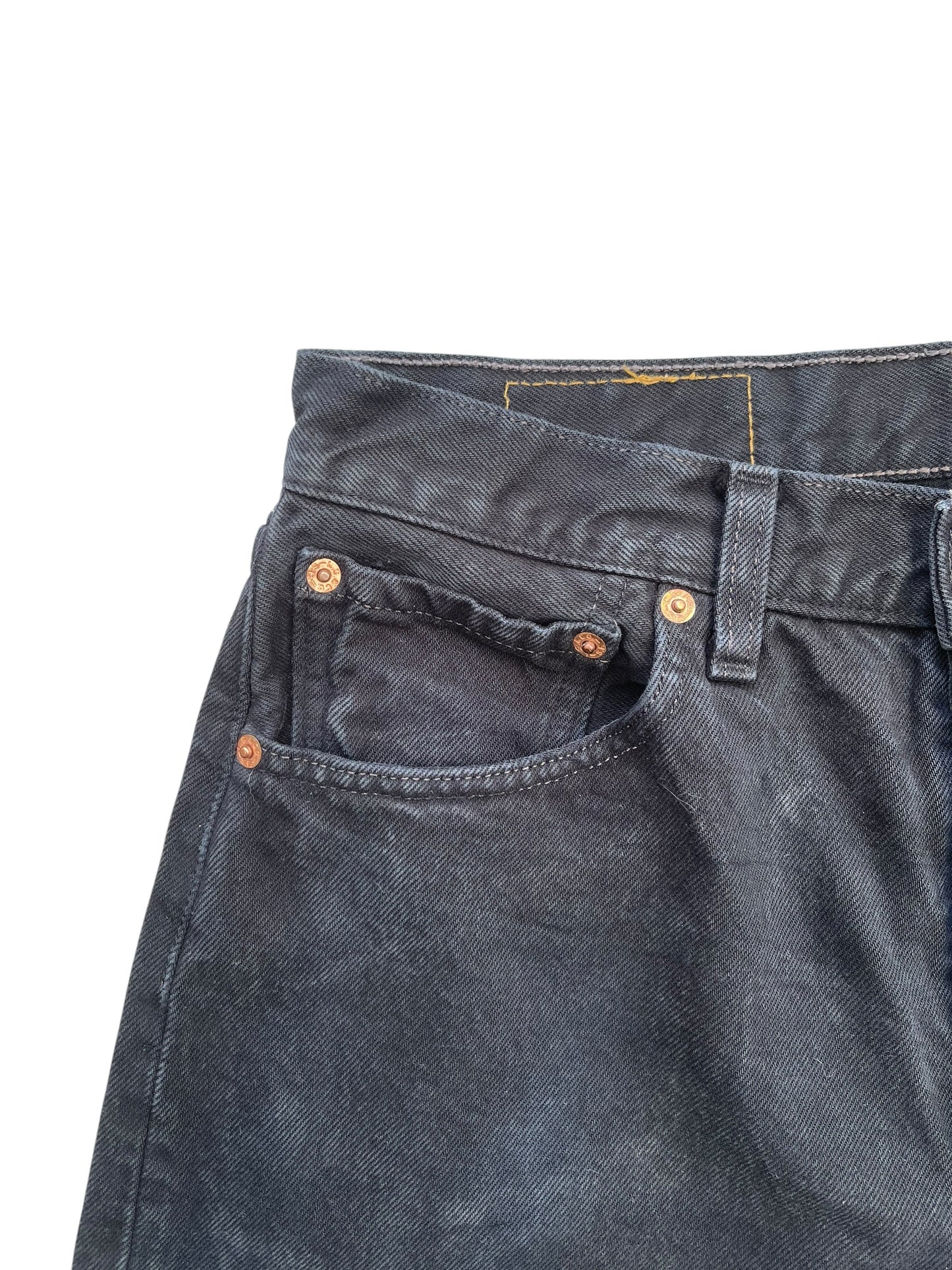 Levi’s 501 Black Denim Jeans - M