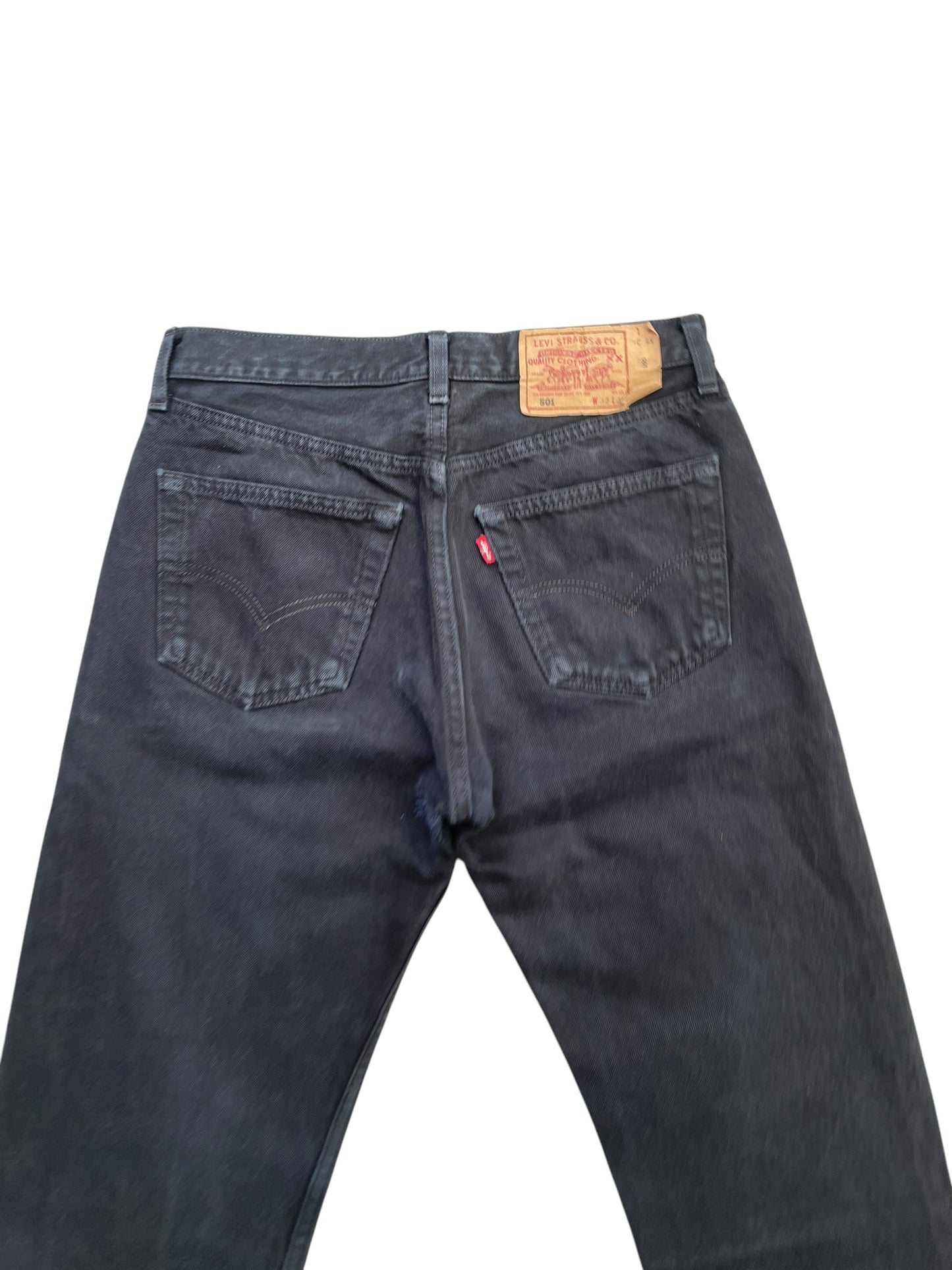 Levi’s 501 Black Denim Jeans - M