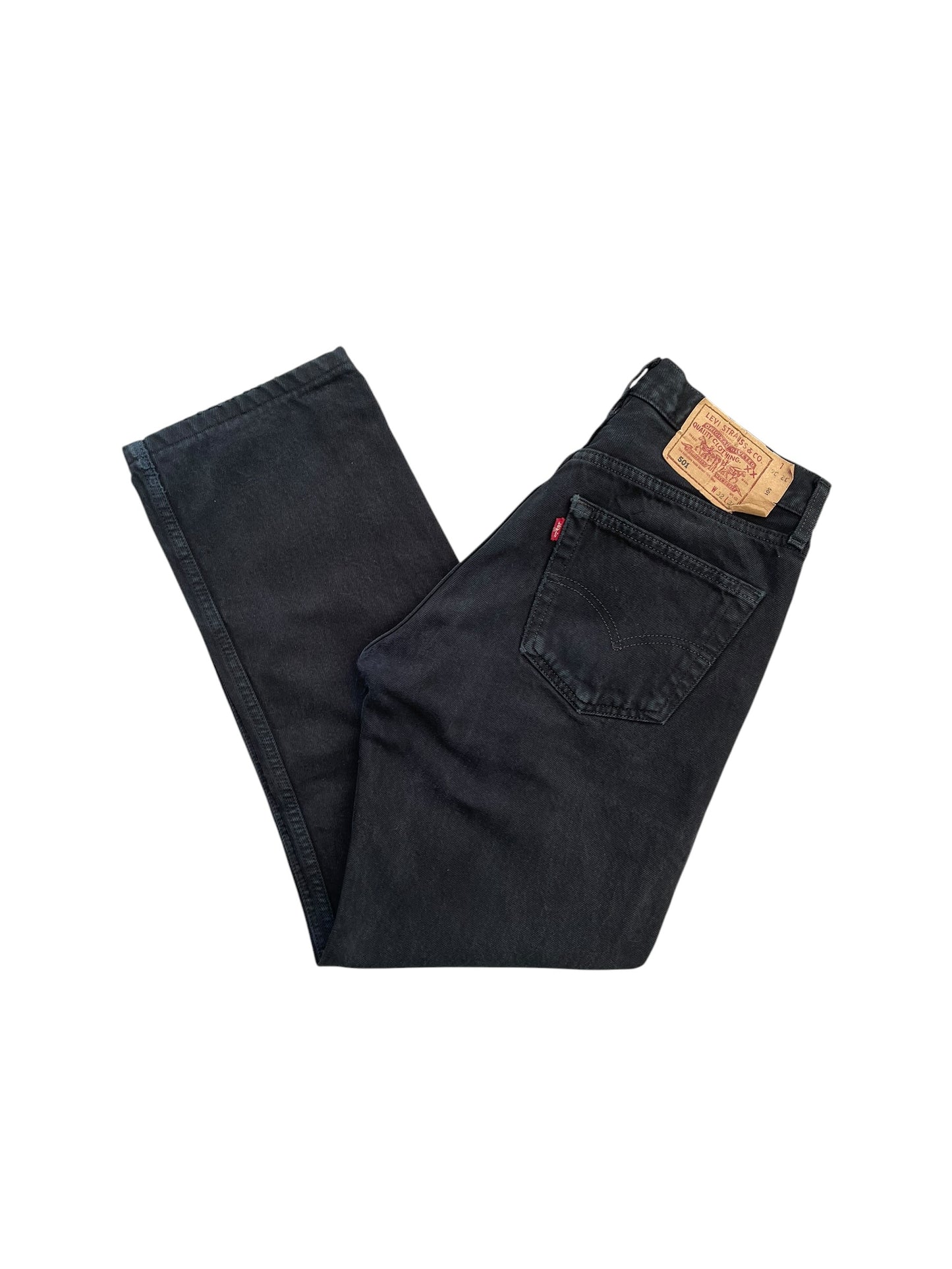 Levi’s 501 Black Denim Jeans - M