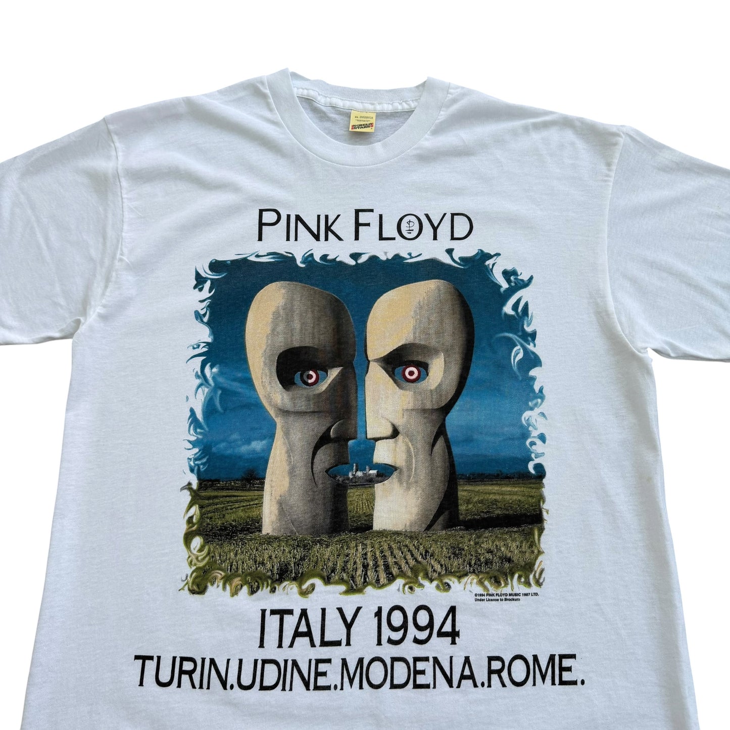 1994 Pink Floyd - The Division Bell Italy Tour T-Shirt - L
